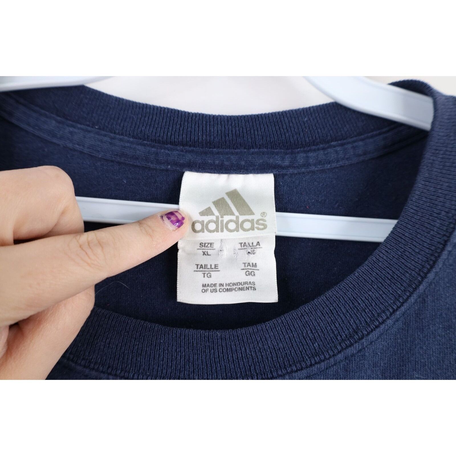 Adidas × Vintage Vintage Y2K 2004 Adidas Detroit Tigers Baseball T-Shirt Size US XL / EU 56 / 4 - 6 Thumbnail