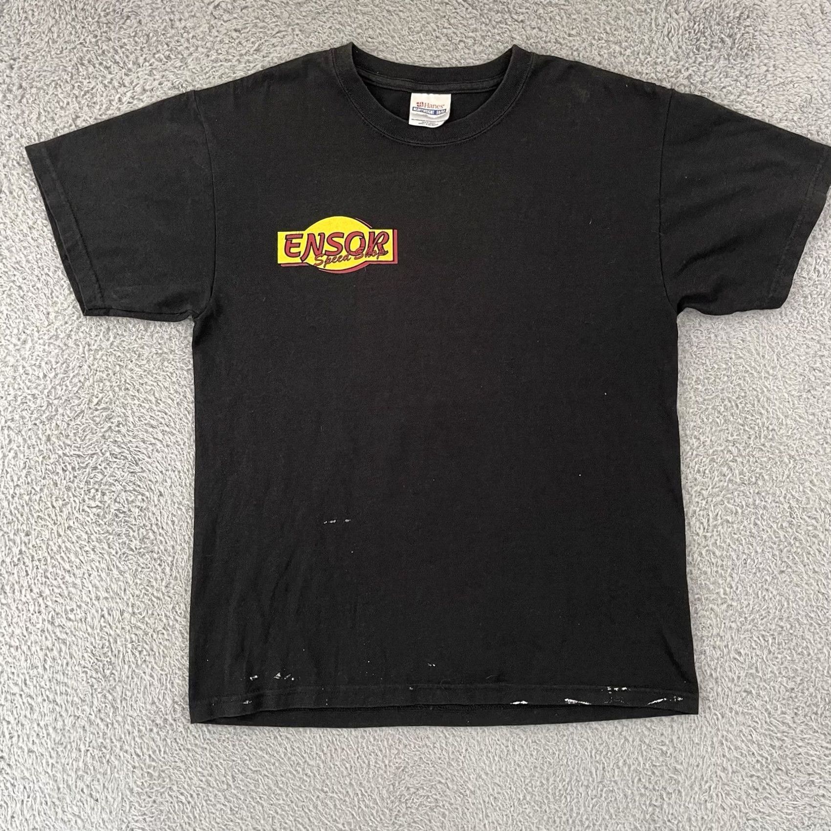 Hanes VINTAGE Hanes All Sport T-Shirt Black 90s Racing Sprint Car Outdoor Men S Short Sleeve Crew Neck Logo Size US S / EU 44-46 / 1 - 2 Thumbnail