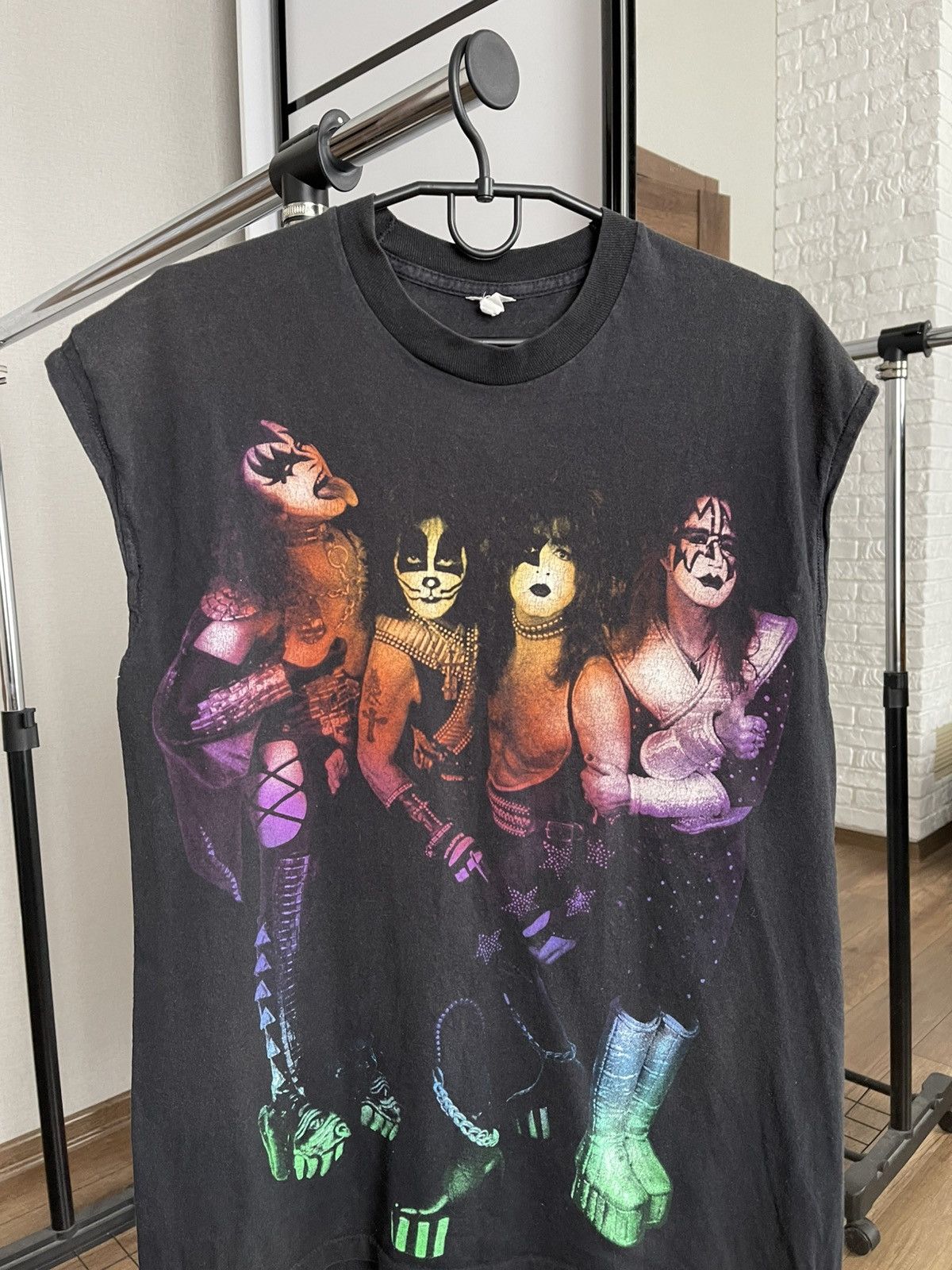 KISS 1996/1997 KISS Alive Worldwide Tour Band T-Shirt Tee Vintage Size US XL / EU 56 / 4 - 4 Thumbnail