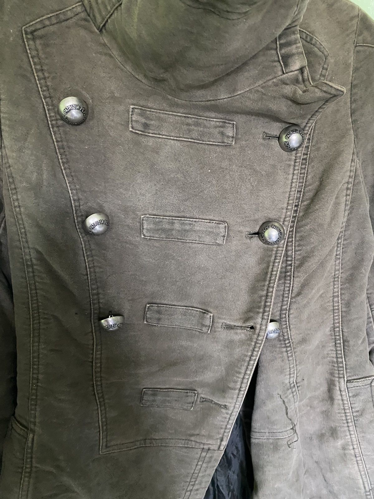 Designer × Patrizia Pepe Patrizia pepe peat coat tarta Green Parka Jacket Size S / US 4 / IT 40 - 6 Thumbnail