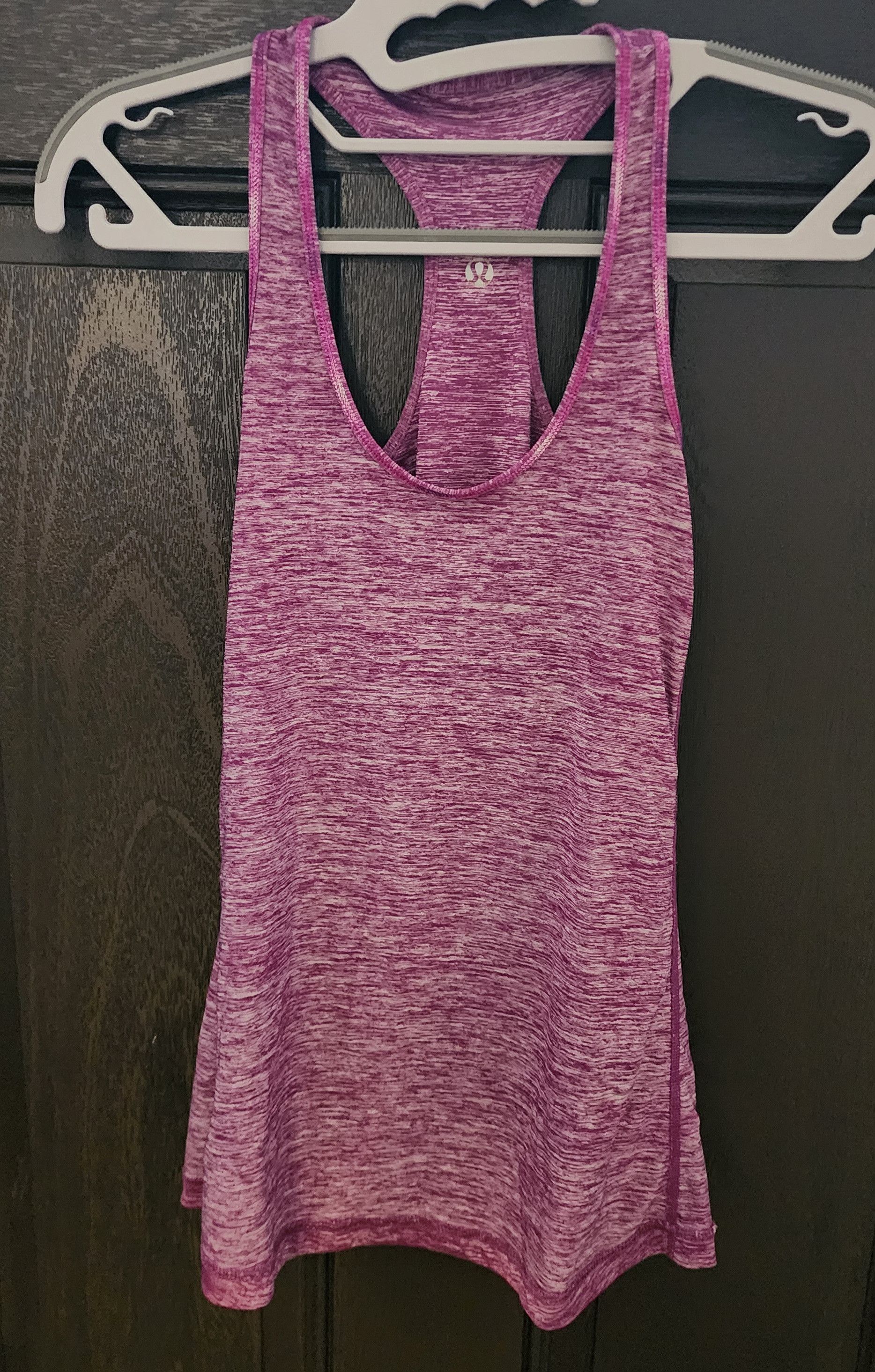 Lululemon Lululemon Heathered Pink Reversible Tank Approx 4 12.5" PTP Size S / US 4 / IT 40 - 5 Thumbnail