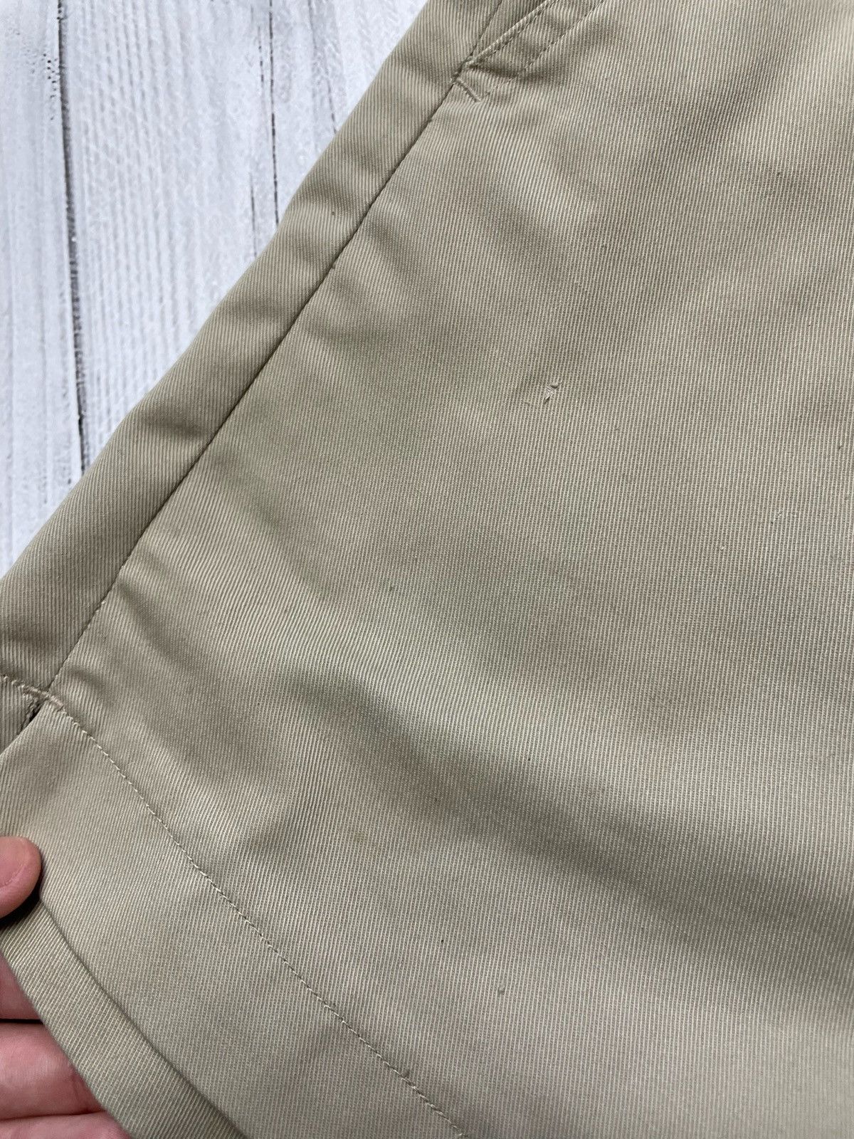 Fred Perry × Vintage Vintage Fred Perry shorts logo size M rare logo beige Size US 32 / EU 48 - 6 Thumbnail