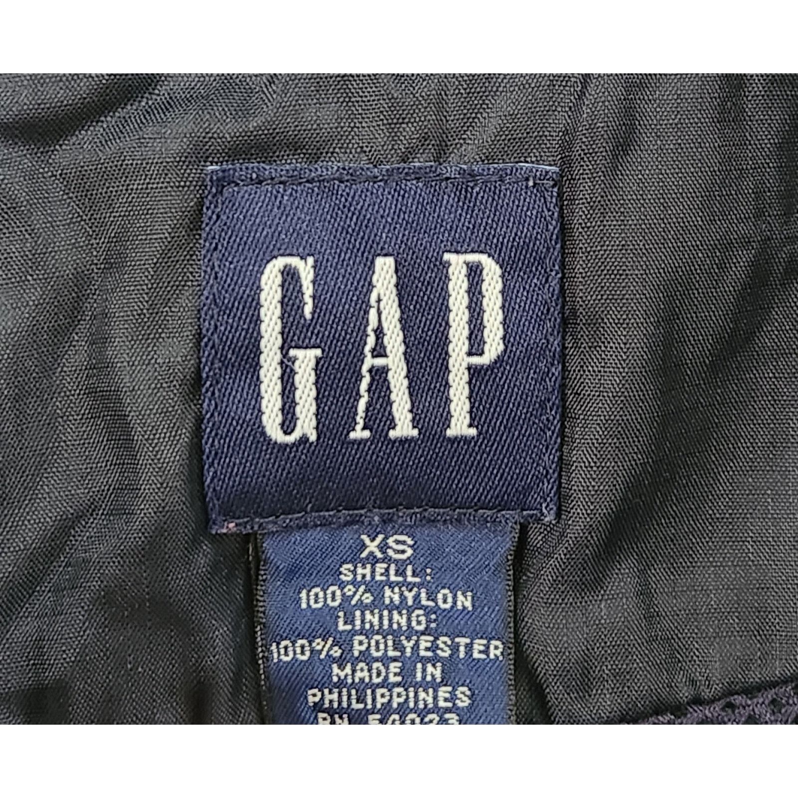 Other GAP Dark Blue Mesh Lined Full Zip Windbreaker XS Lightweight Size XS / US 0-2 / IT 36-38 - 4 Thumbnail