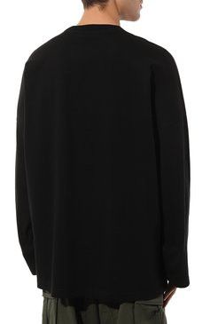 Palm Angels o1gr1nt0425 Wings Loose Long Sleeve T-Shirt in Black Size US XXL / EU 58 / 5 - 4 Thumbnail