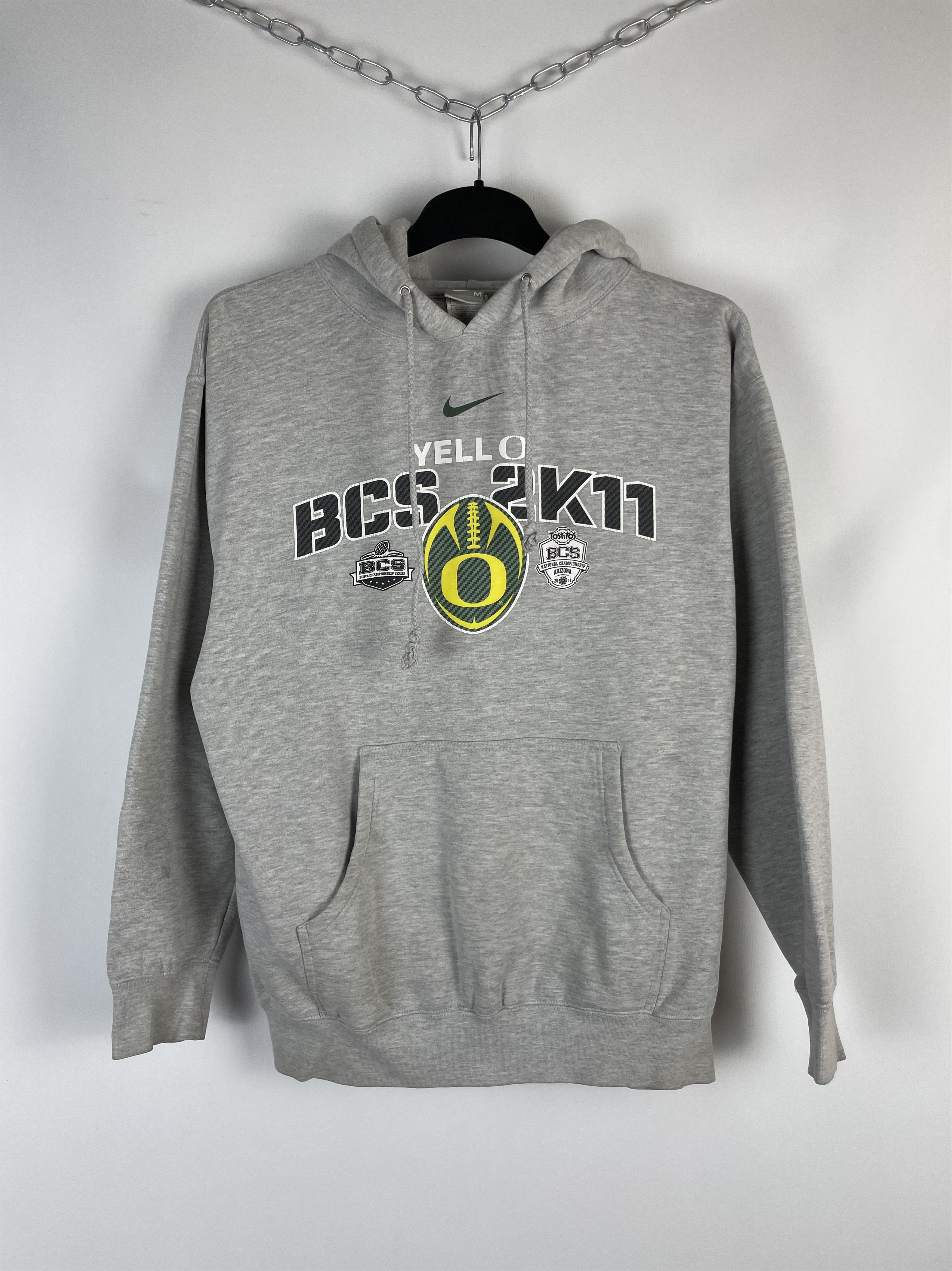 Nike Vintage Nike swoosh hoodie sweatshirt Size US M / EU 48-50 / 2 - 3 Thumbnail