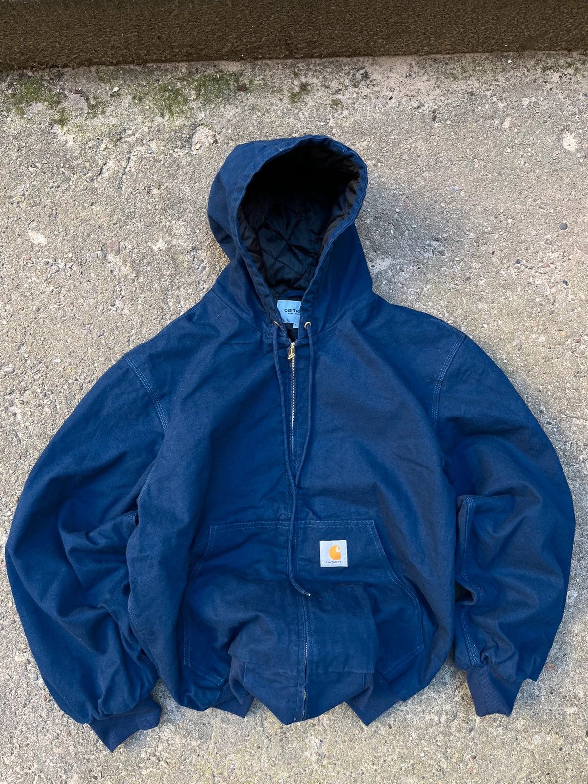 Carhartt Carhartt Detroit Heavy Jacket bomber blue Size US L / EU 52-54 / 3 - 1 Thumbnail