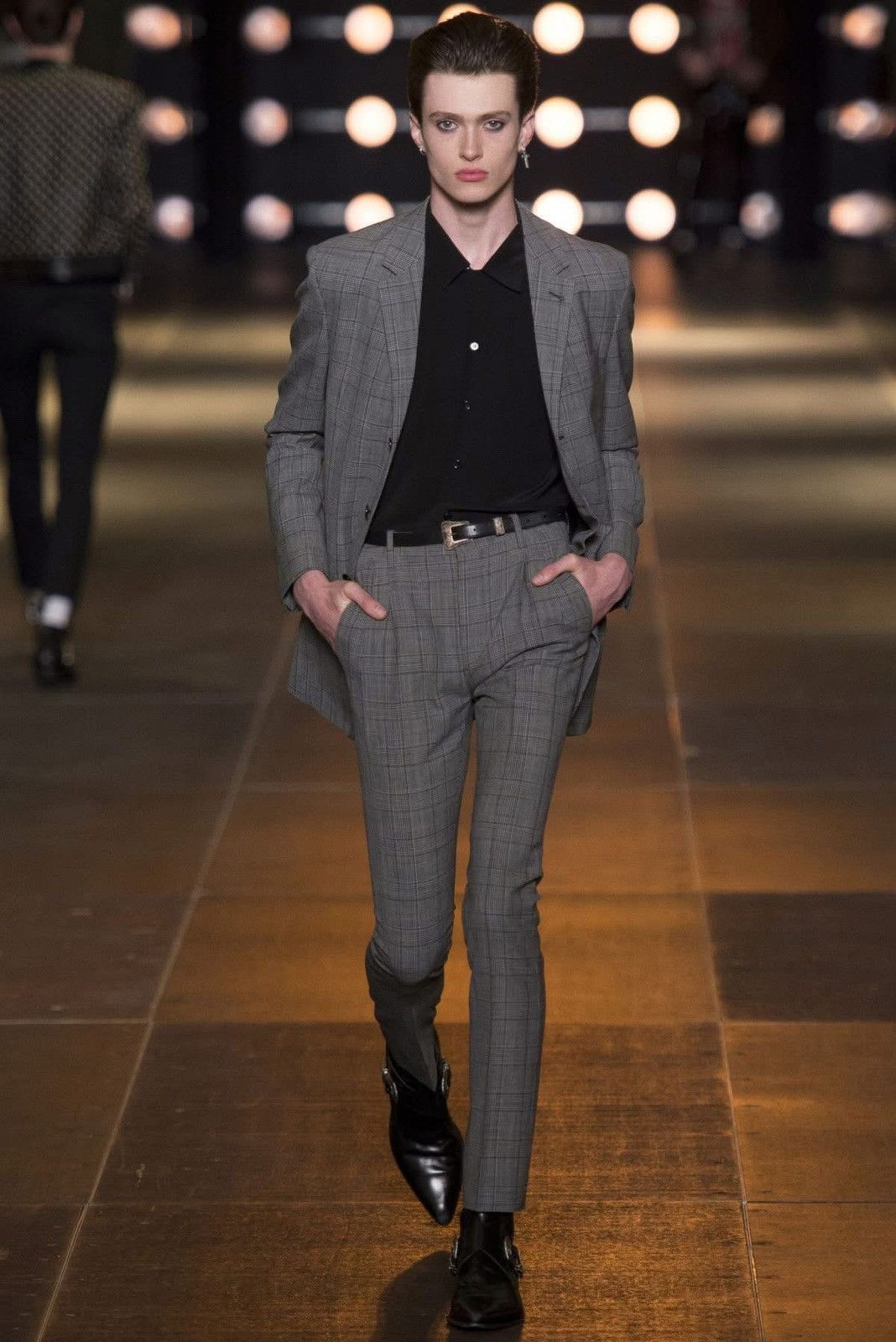 Hedi Slimane Saint Laurent Western Buckle Belt 2014ss Size ONE SIZE - 11 Thumbnail