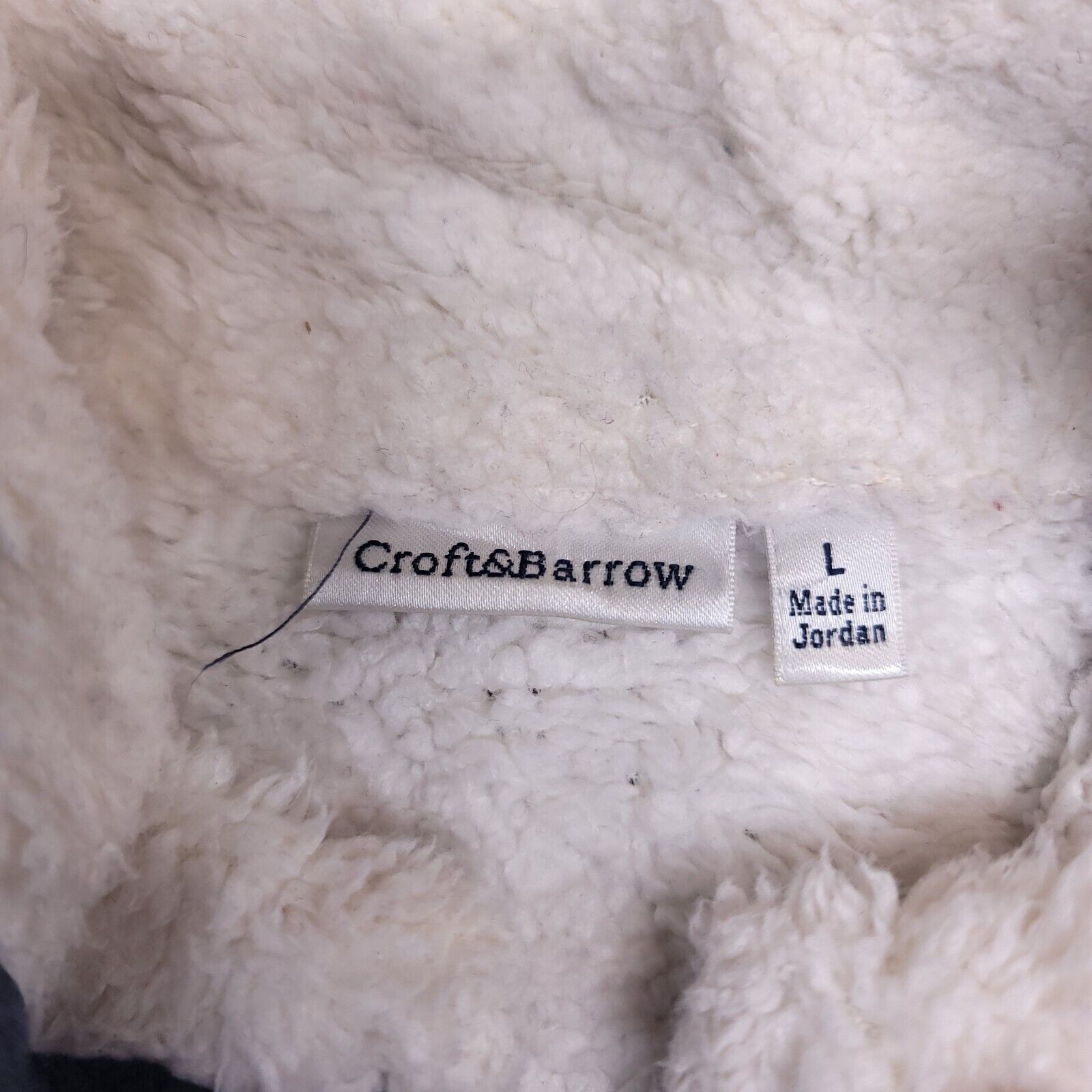 Croft & Barrow Croft & Barrow Casual Zip Up Jacket Vest Womens Size L Blue Size L / US 10 / IT 46 - 3 Thumbnail