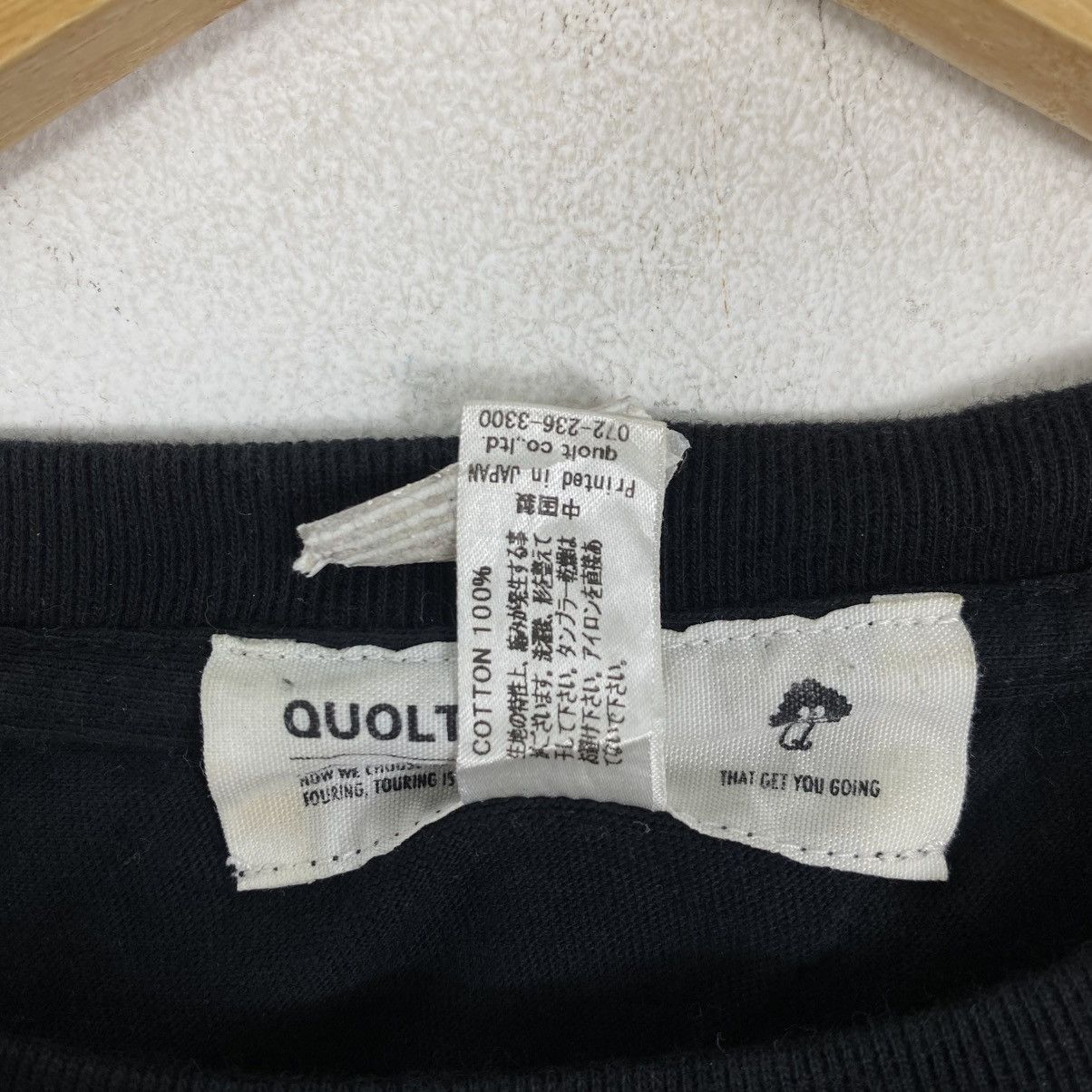 Japanese Brand QUOLT Japan Distressed Coyote Academy Tee Black L Size US L / EU 52-54 / 3 - 7 Thumbnail