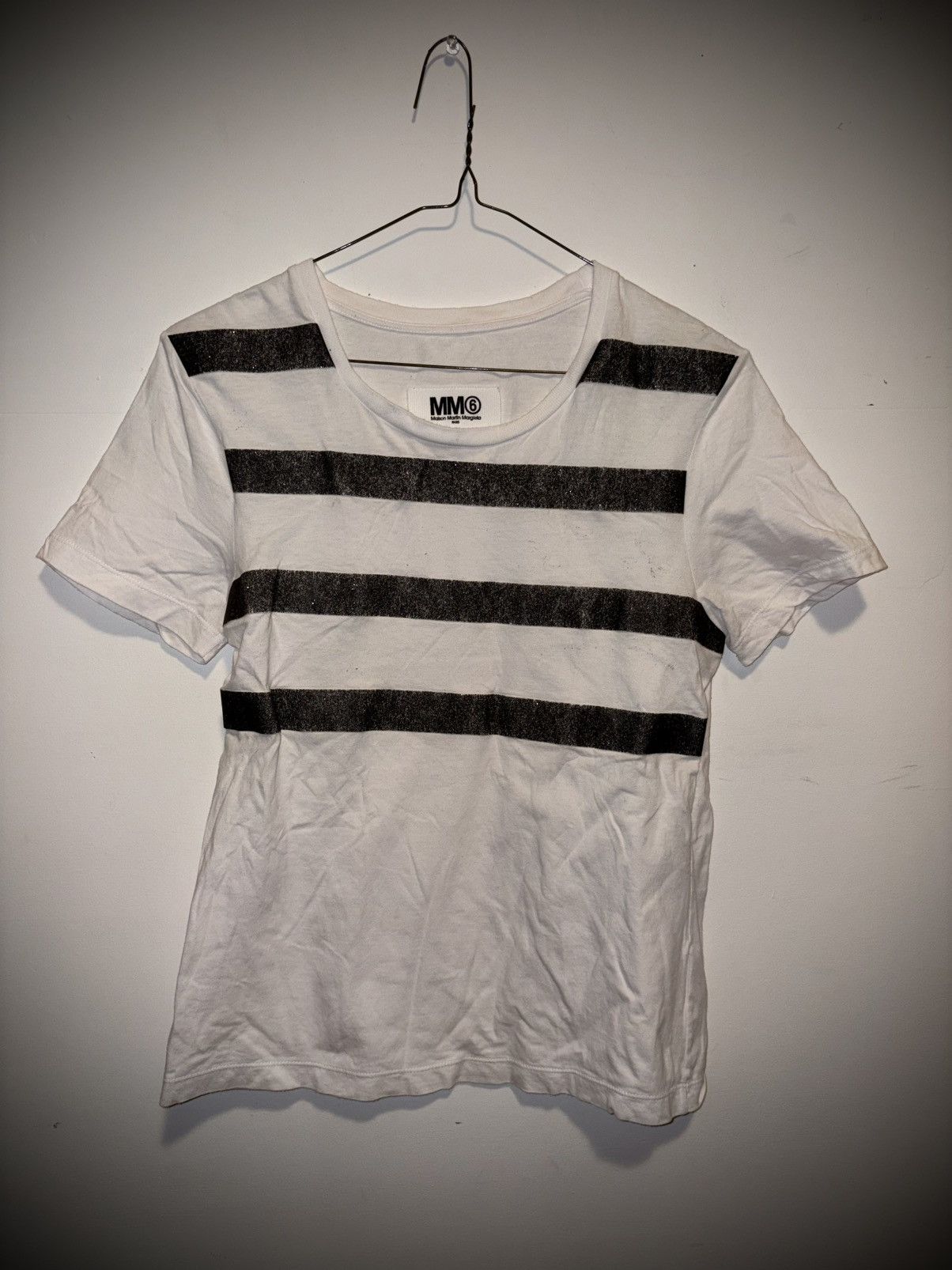 Maison Margiela MaisonMartinMargiela Stripped Tee Size US M / EU 48-50 / 2 - 1 Thumbnail