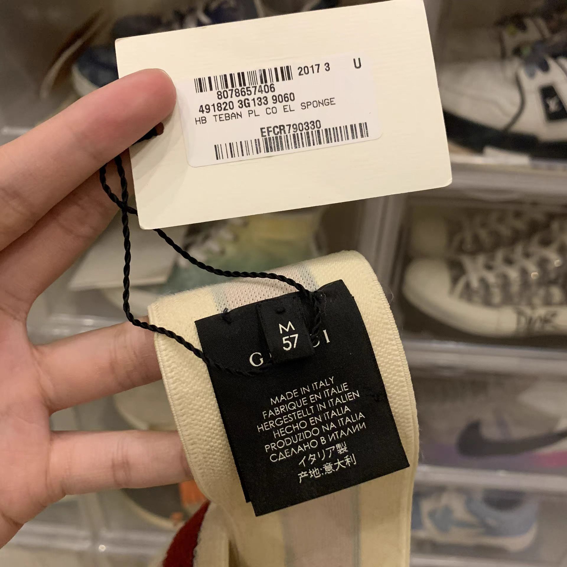 Gucci Gucci Off-White Headband Size ONE SIZE - 4 Thumbnail