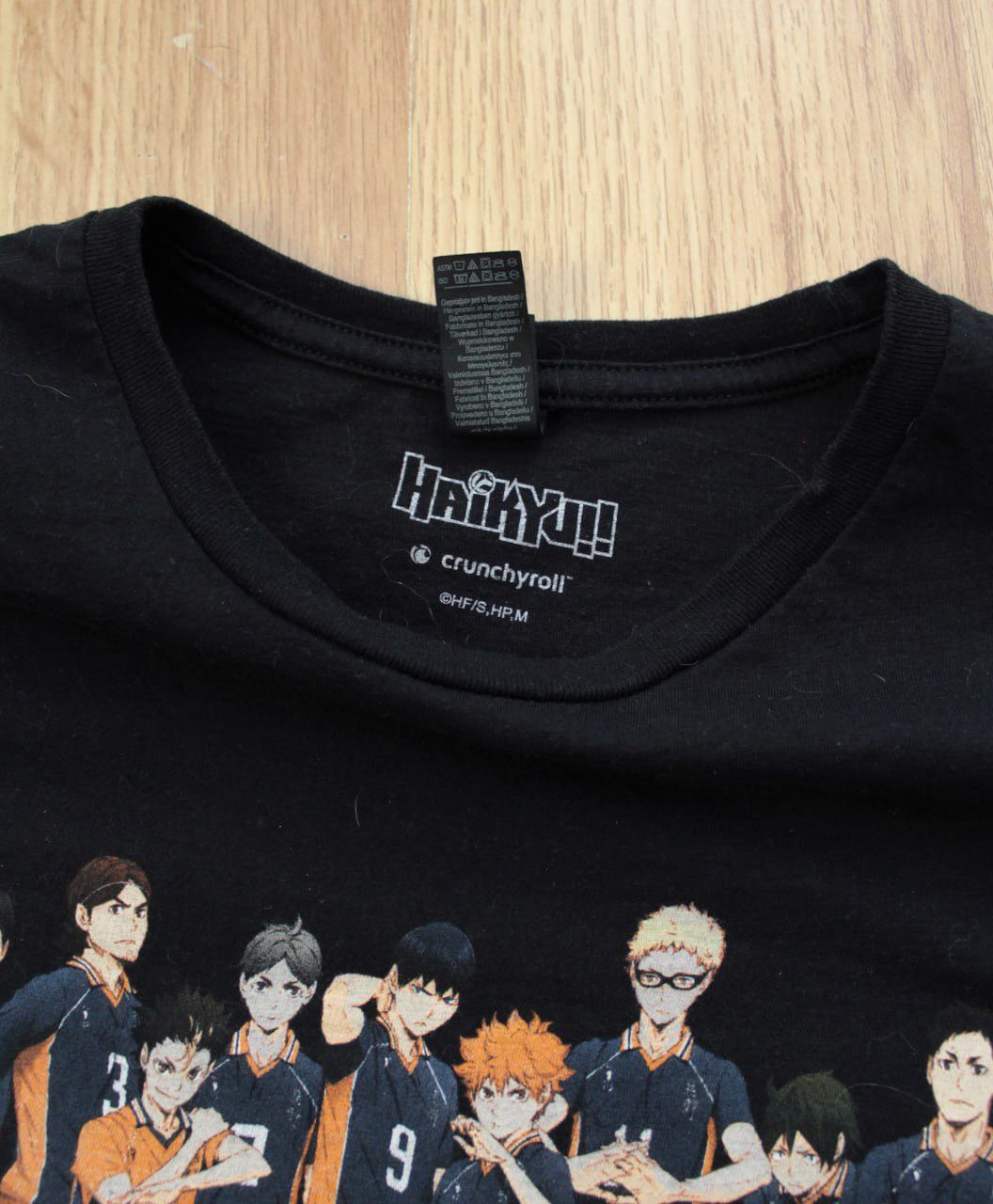 Anime 🔥 Haikyuu 3rd Season Anime Manga T Shirt Volleyball Japan Size US L / EU 52-54 / 3 - 4 Thumbnail