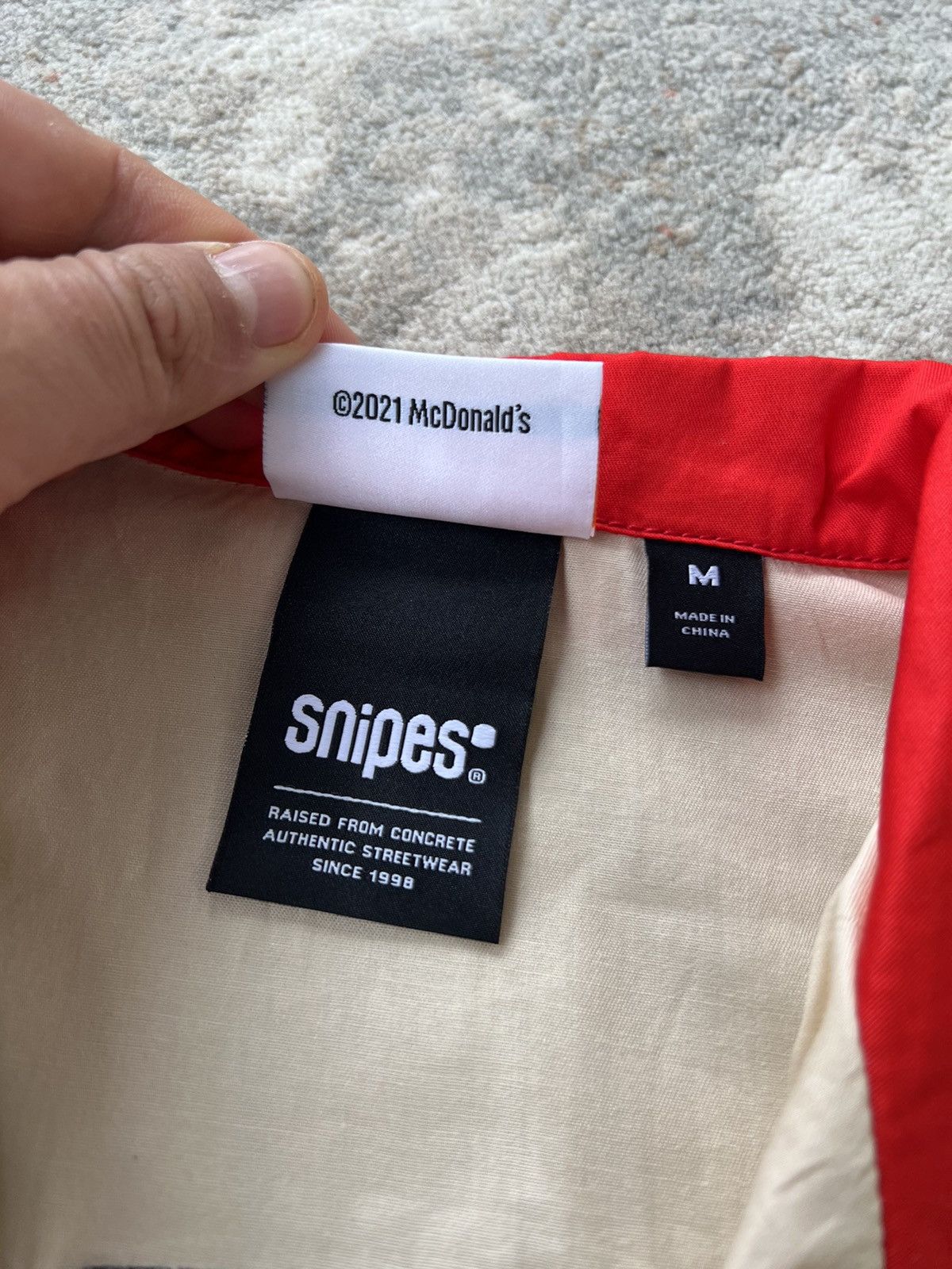 Snipes Snipes McDonald's Shirt Size US M / EU 48-50 / 2 - 5 Thumbnail