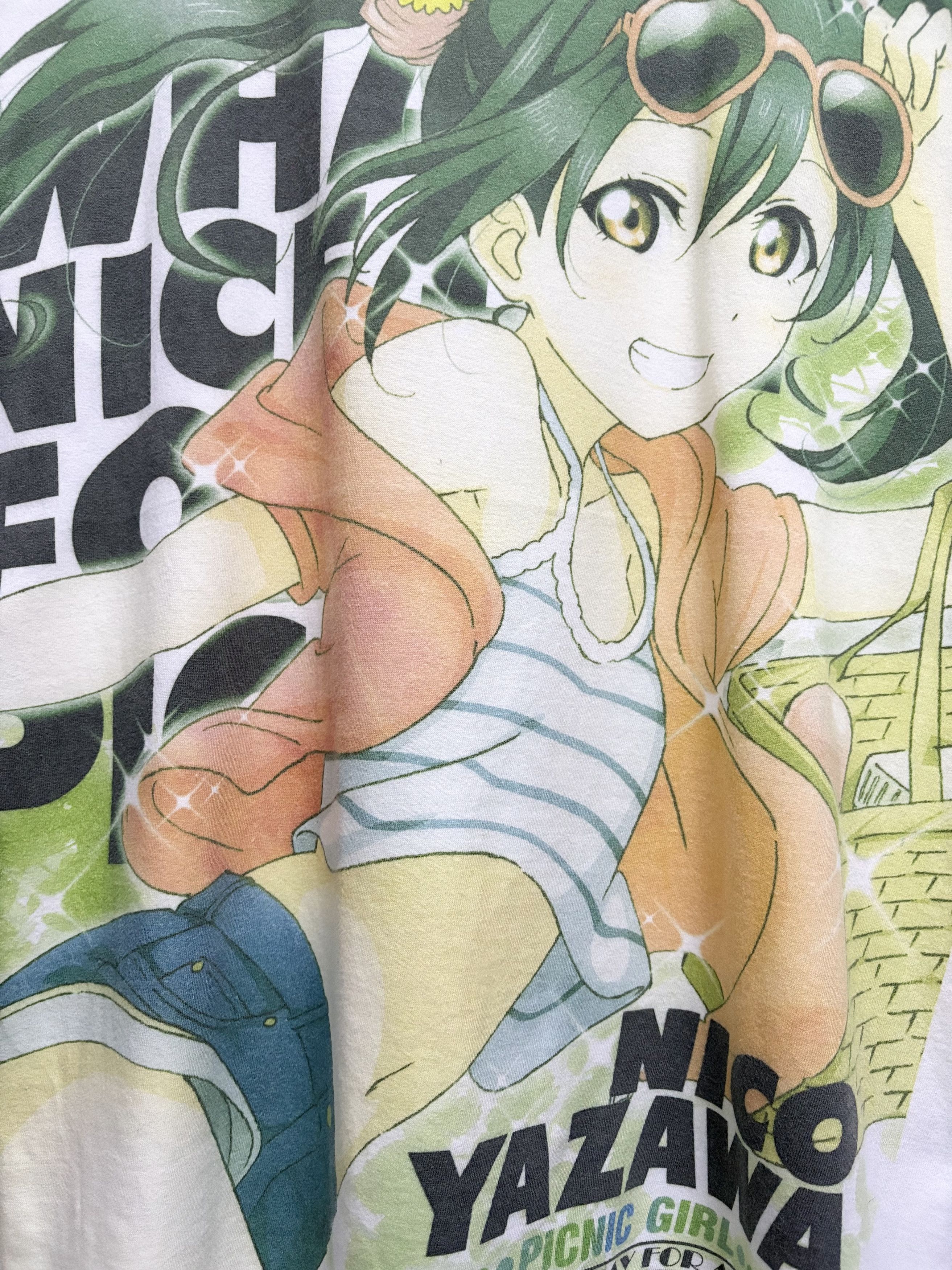 Anime 2000's Anime Love Live ! School Idol - Nico Yazawa T-Shirt Size US L / EU 52-54 / 3 - 4 Thumbnail