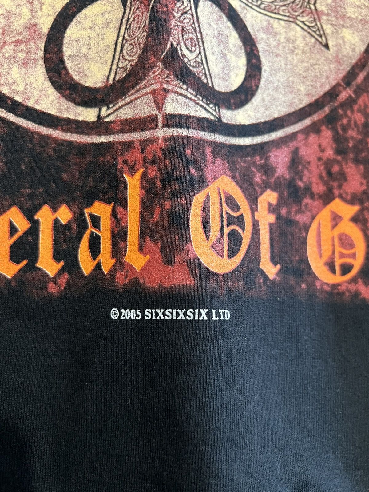 Band Tees Vintage 00s Draconia Horder 666 Devil Metal Longsleeve Size US L / EU 52-54 / 3 - 8 Thumbnail