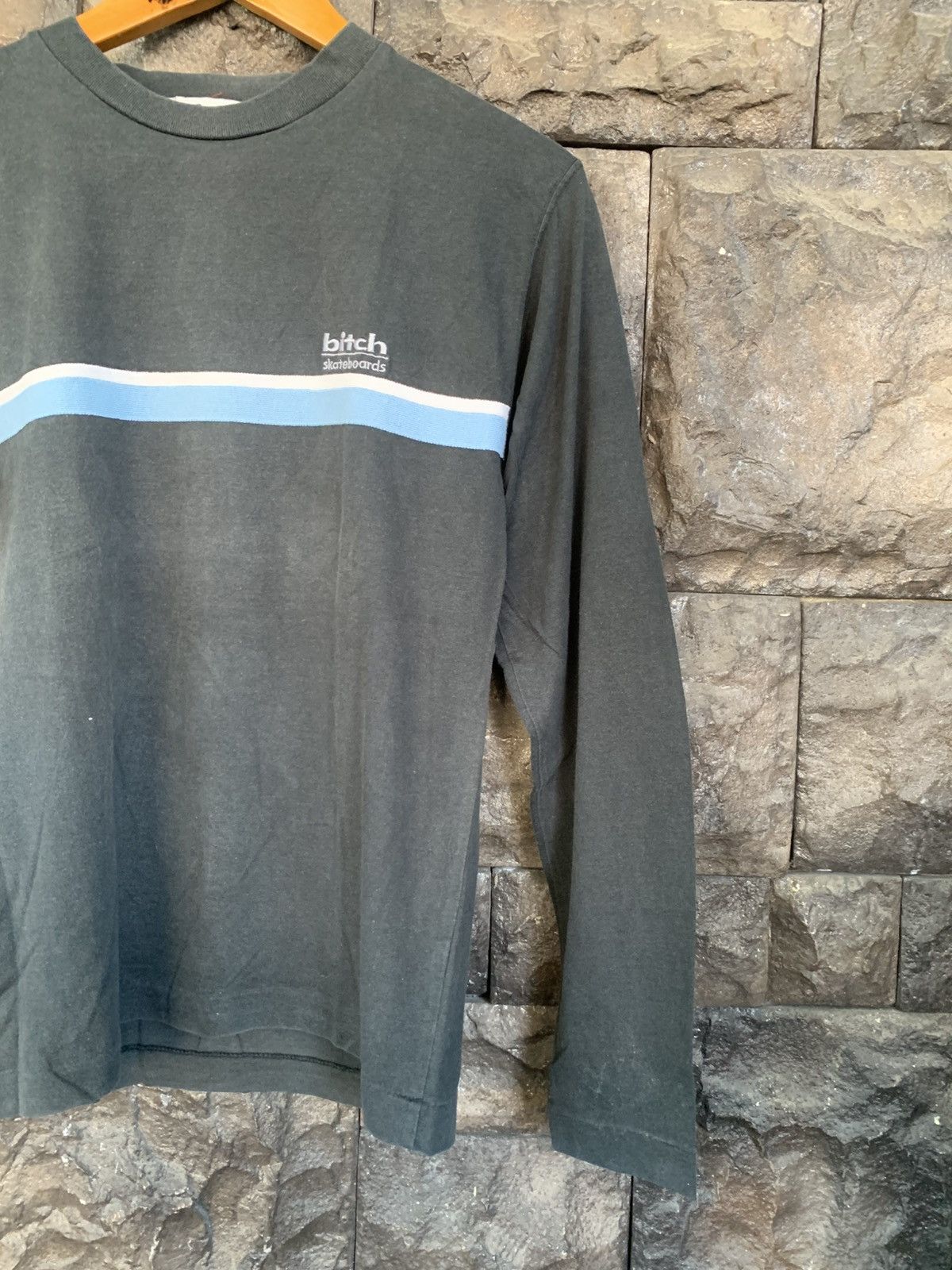 Vintage Vintage 90s Bitch Skateboards Long Sleeve T shirt Size US S / EU 44-46 / 1 - 3 Thumbnail