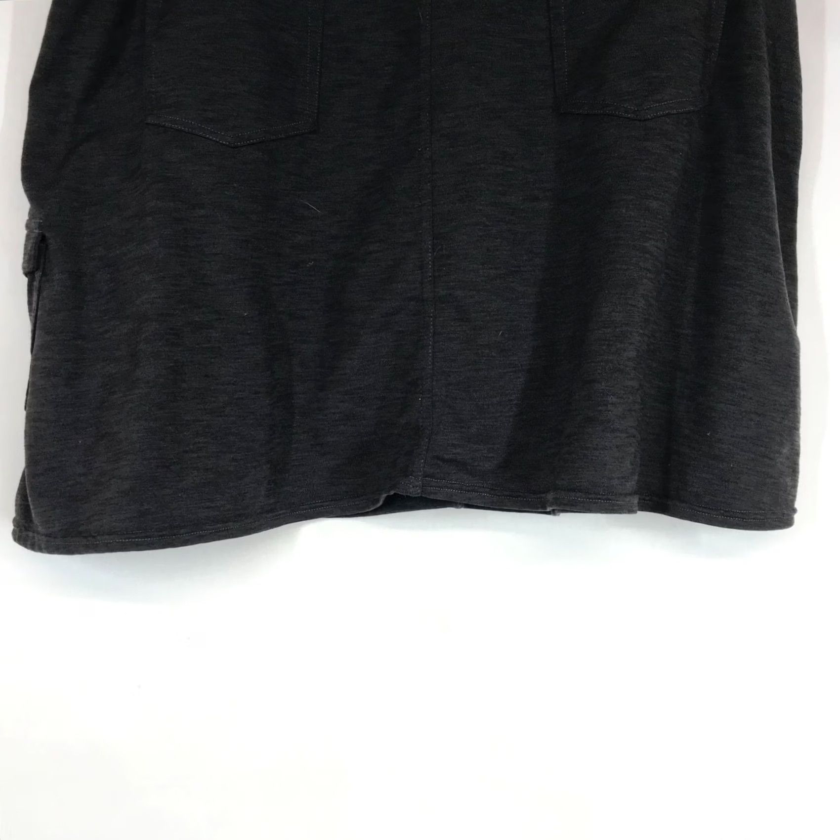 Vintage KUHL WOMEN'S XL GRAY BLACK DRAWSTRING WAIST POLYESTER BLEND SKORT W/POCKETS Size ONE SIZE - 6 Thumbnail