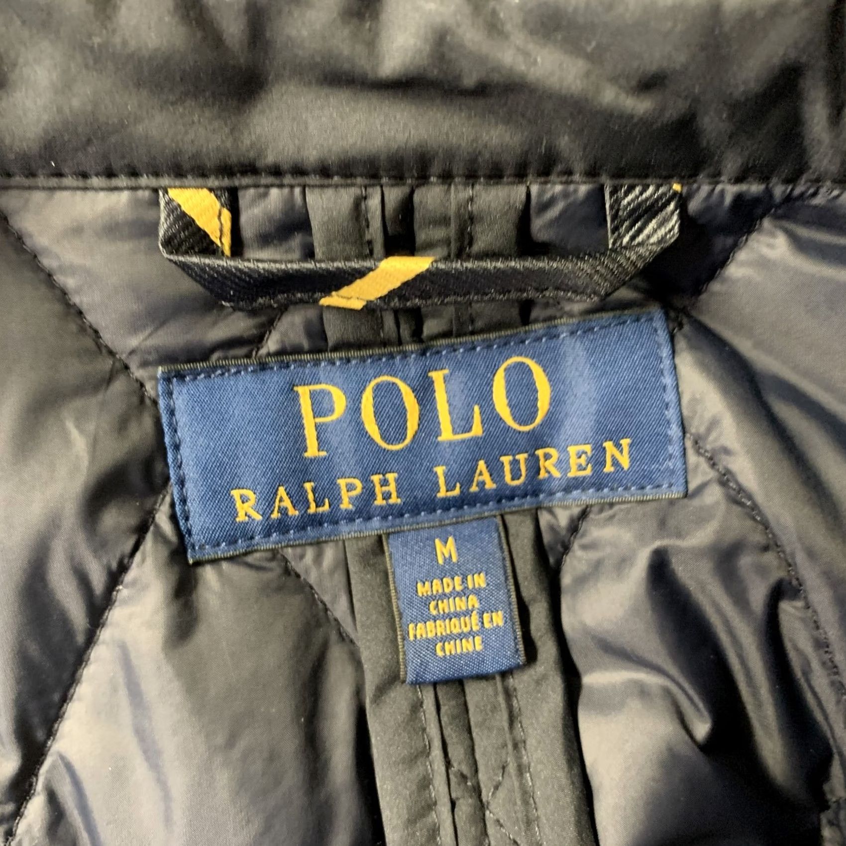 Ralph Lauren RALPH LAUREN Navy Quilted Polyester Notch Lapel Jacket M Mens Size US M / EU 48-50 / 2 - 4 Thumbnail