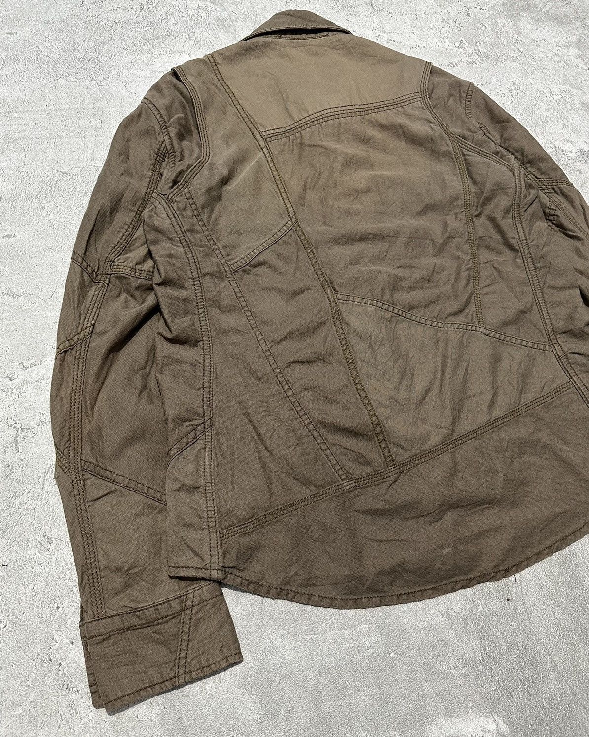 GOA G.O.A - Goa Military Button Up Shirt Size US M / EU 48-50 / 2 - 7 Thumbnail