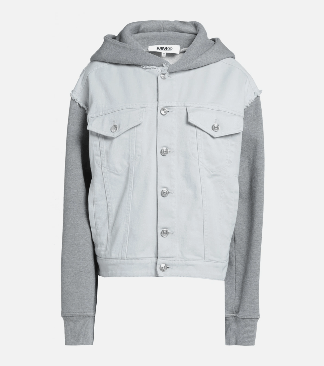 MM6 MAISON MARGIELA Denim Jacket/Hoodie Size XS / US 0-2 / IT 36-38 - 1 Thumbnail