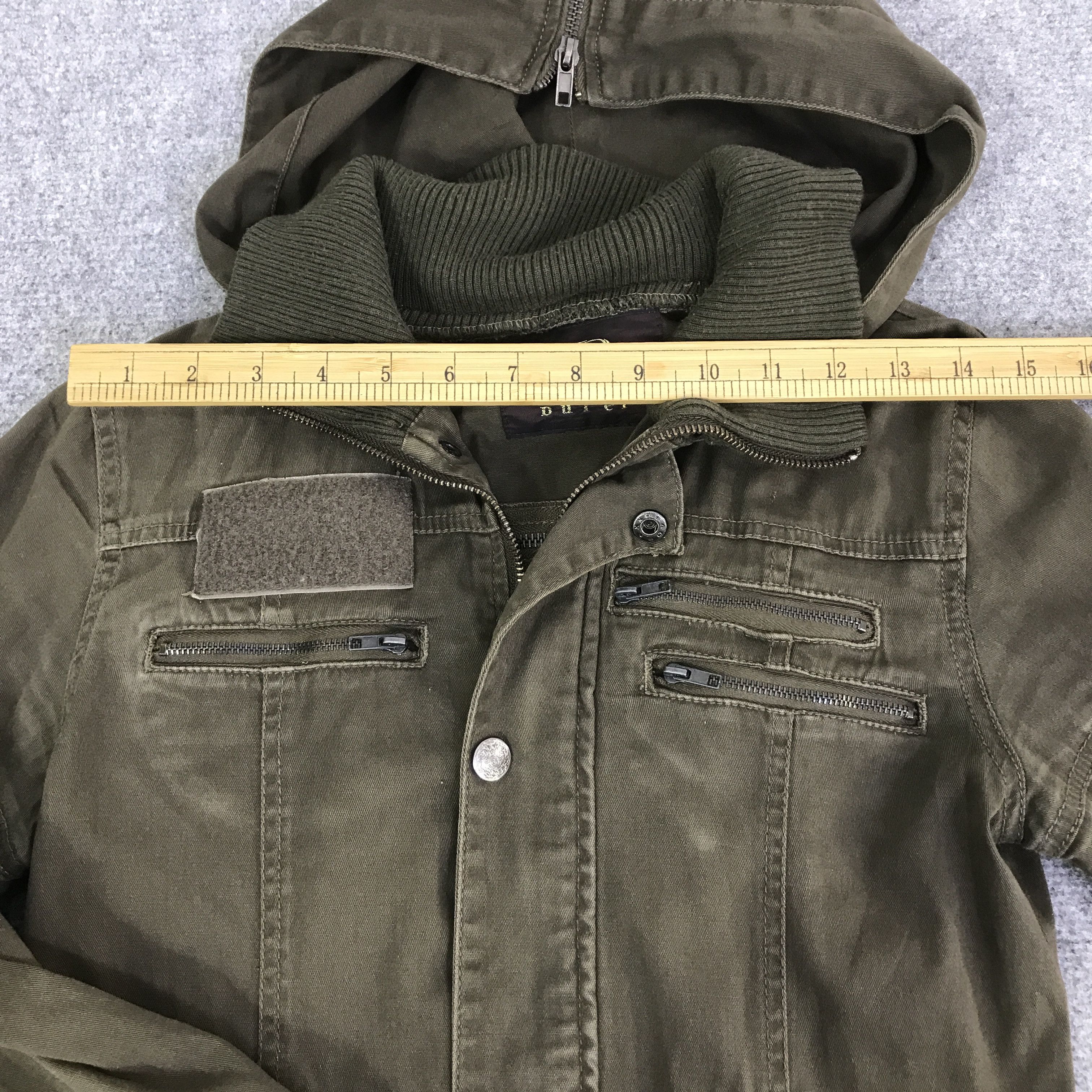 Japanese Brand DURER FIT PUNK HOODIES STYLR JACKET K108B12 Size US S / EU 44-46 / 1 - 5 Thumbnail