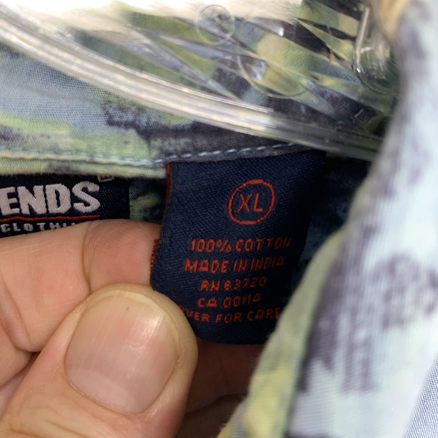 Vintage VINTAGE Reel Legends Men's Fishing Shirt XL Short Sleeve Casual Nautical Cotton Blue 90s Beach Size US XL / EU 56 / 4 - 3 Thumbnail