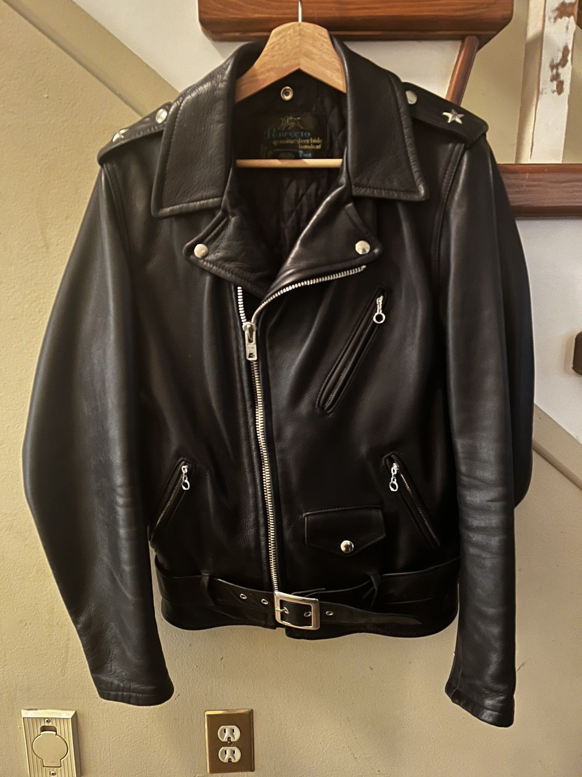 Schott Schott PER90 90th Anniversary Perfecto Leather Jacket Size S Grailed