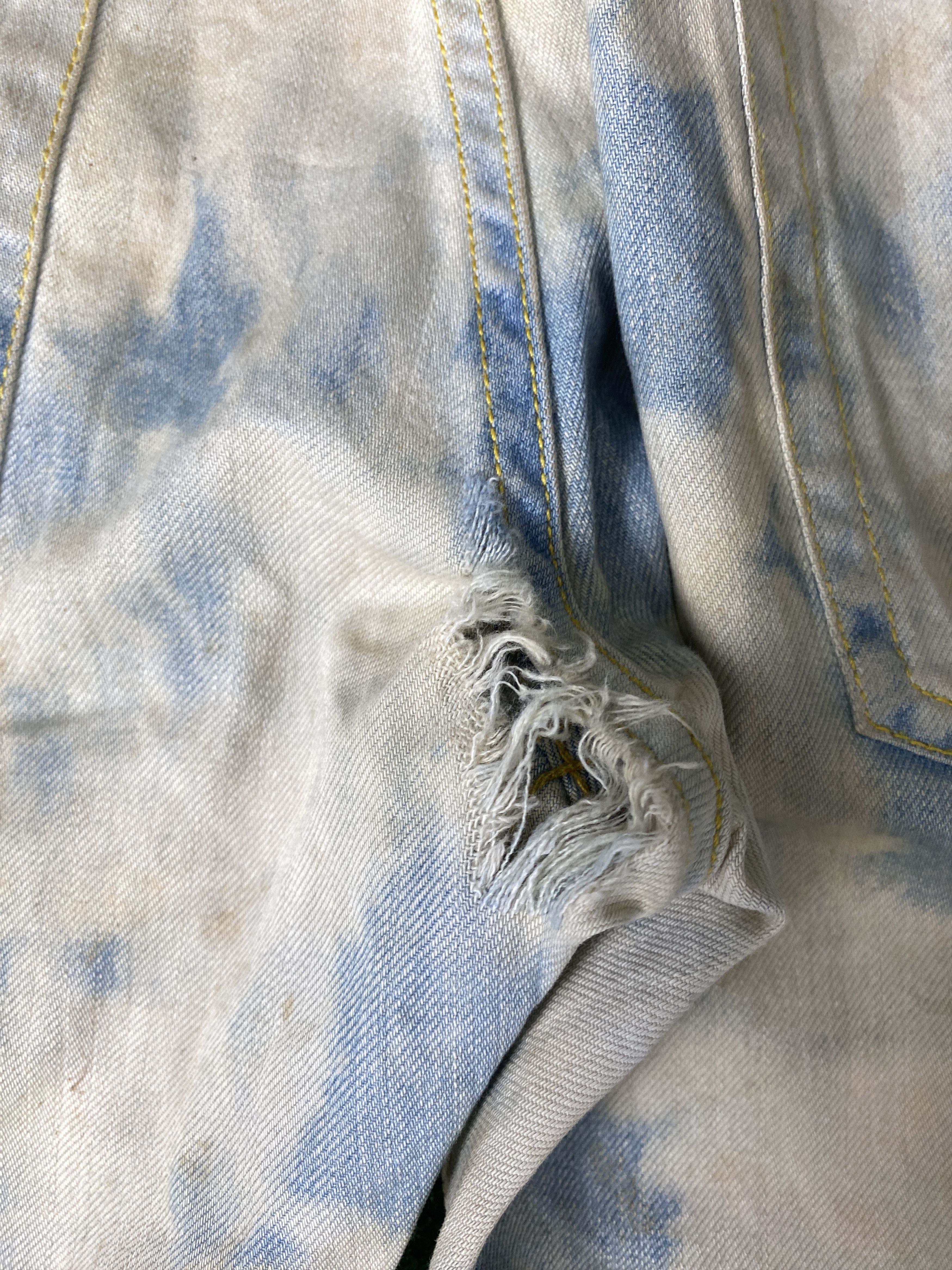 Tommy Jeans Vintage Tommy Acid Wash Blue Jeans CP0051 Size US 34 / EU 50 - 10 Thumbnail