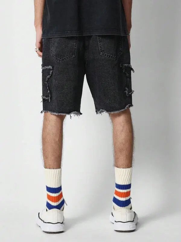 VIBE Jeans Denim Shorts Jorts Cargo Size US 32 / EU 48 - 8 Thumbnail