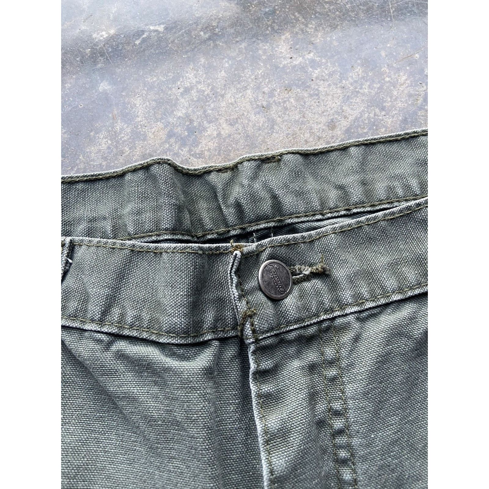 Dickies × Vintage Crazy Vintage Baggy Y2K Faded Dickies work Pants 40x32 Size US 40 / EU 56 - 3 Thumbnail