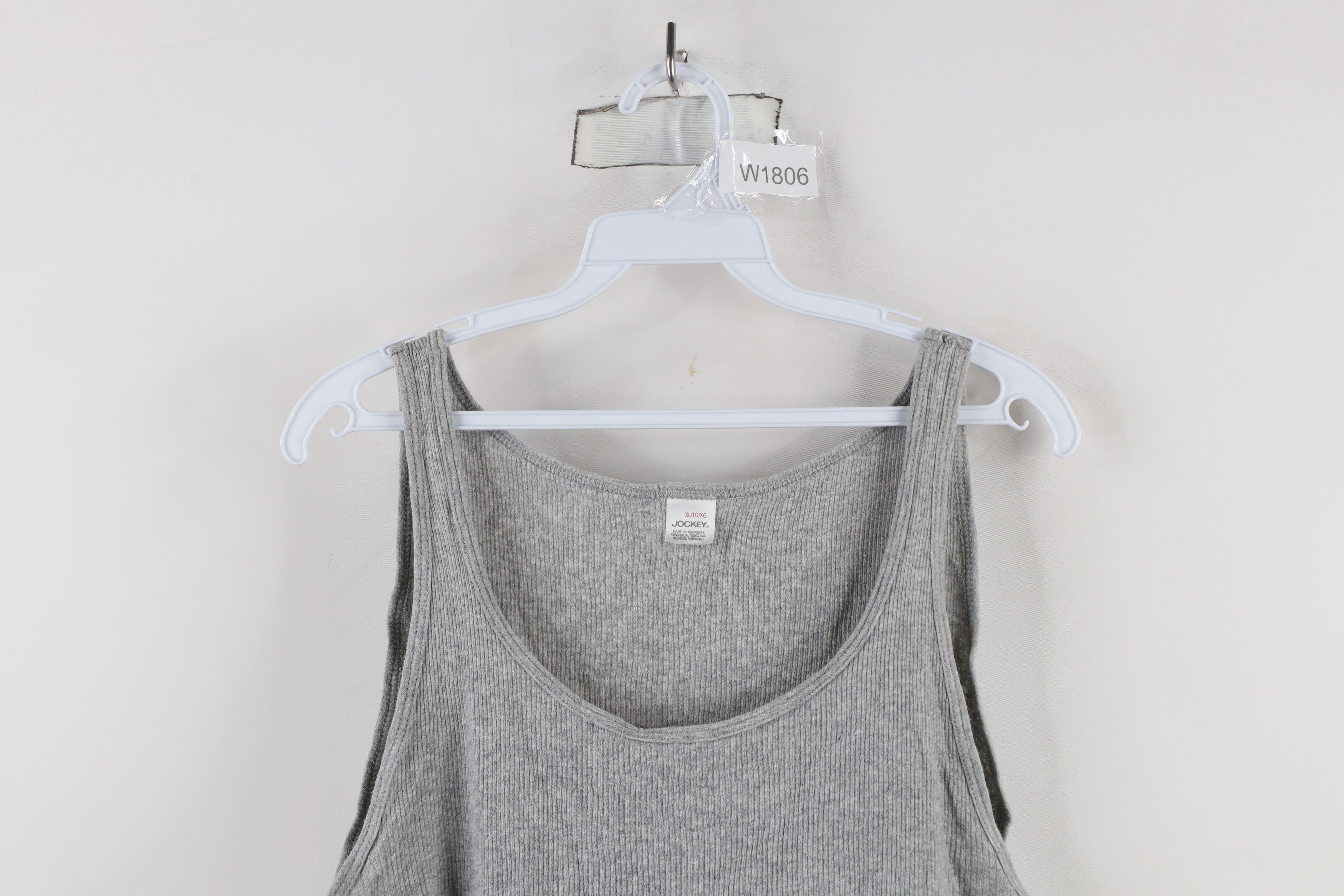 Vintage Vintage 90s Streetwear Ribbed Knit Wife Beater Tank Top Size US XL / EU 56 / 4 - 2 Thumbnail
