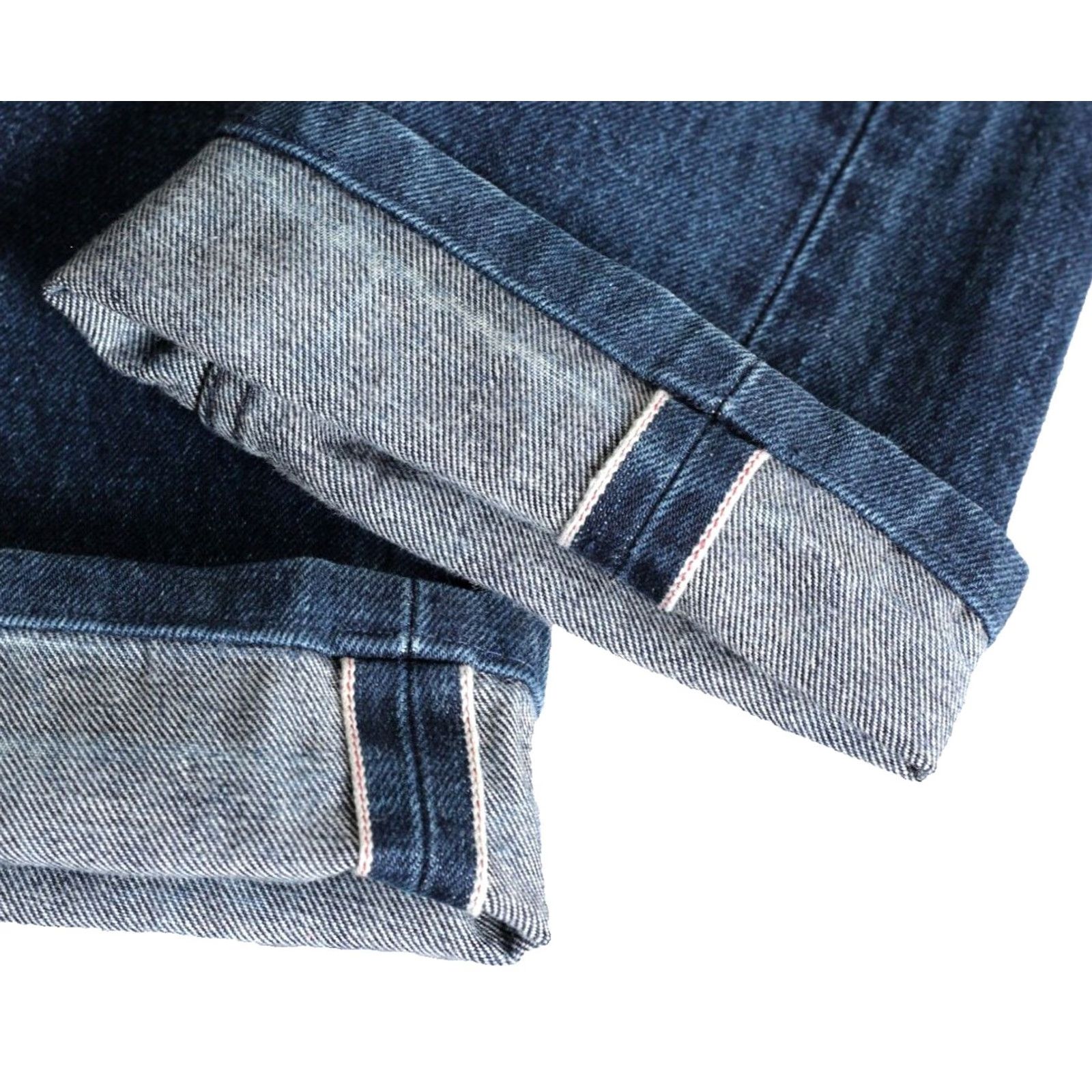 Acne Studios ACNE STUDIOS ROC DRAKE Straight Selvedge Jeans Men 30 W30 L32 Blue Denim 5-Pocket Slim Rise Mid 10-12in DZ4385 Jeans Mens Size US 30 / EU 46 - 4 Thumbnail