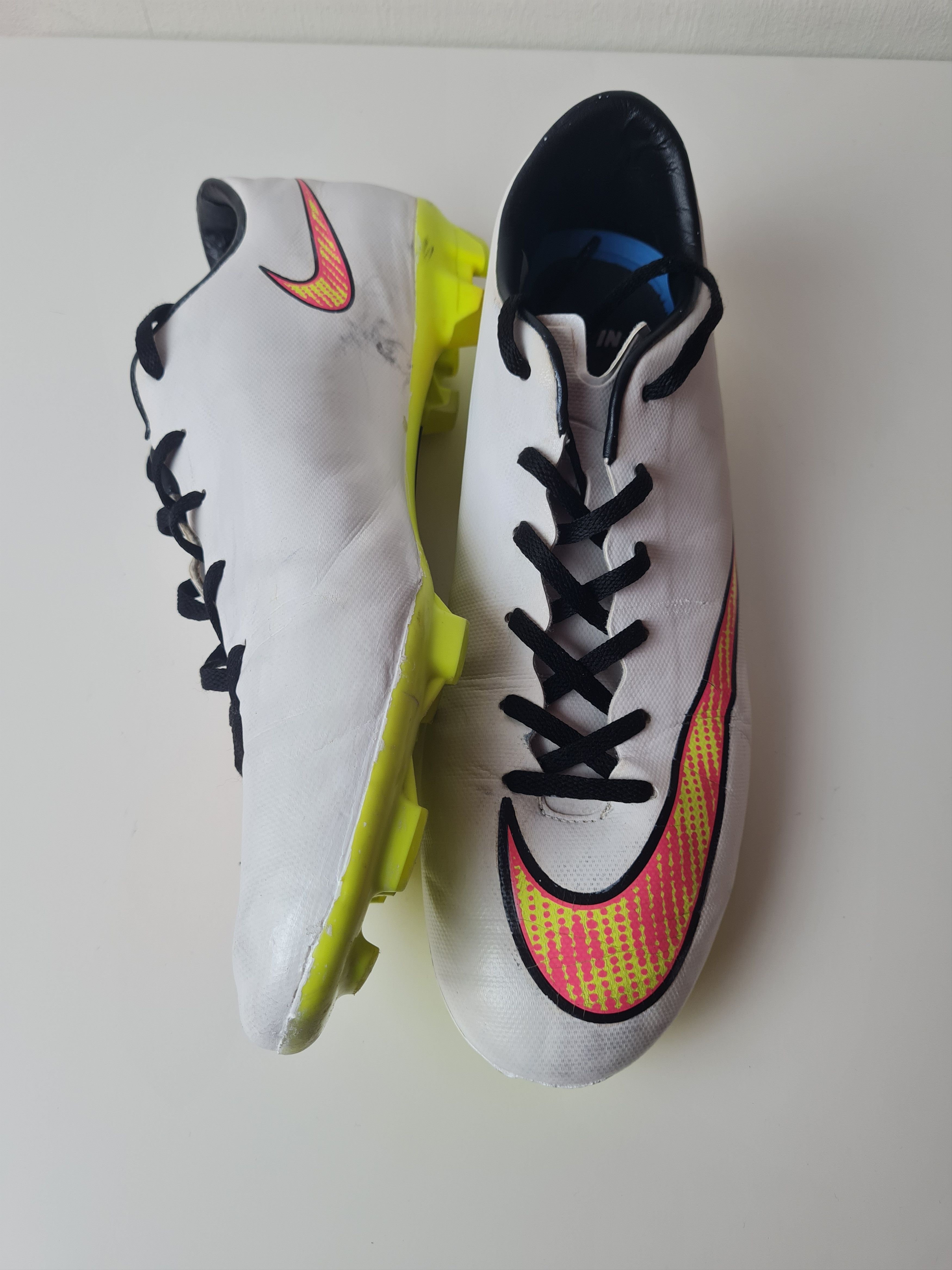 Nike Football Nike Mercurial Victory V FG White Volt Hyper Size US 12.5 / EU 45-46 - 16 Thumbnail