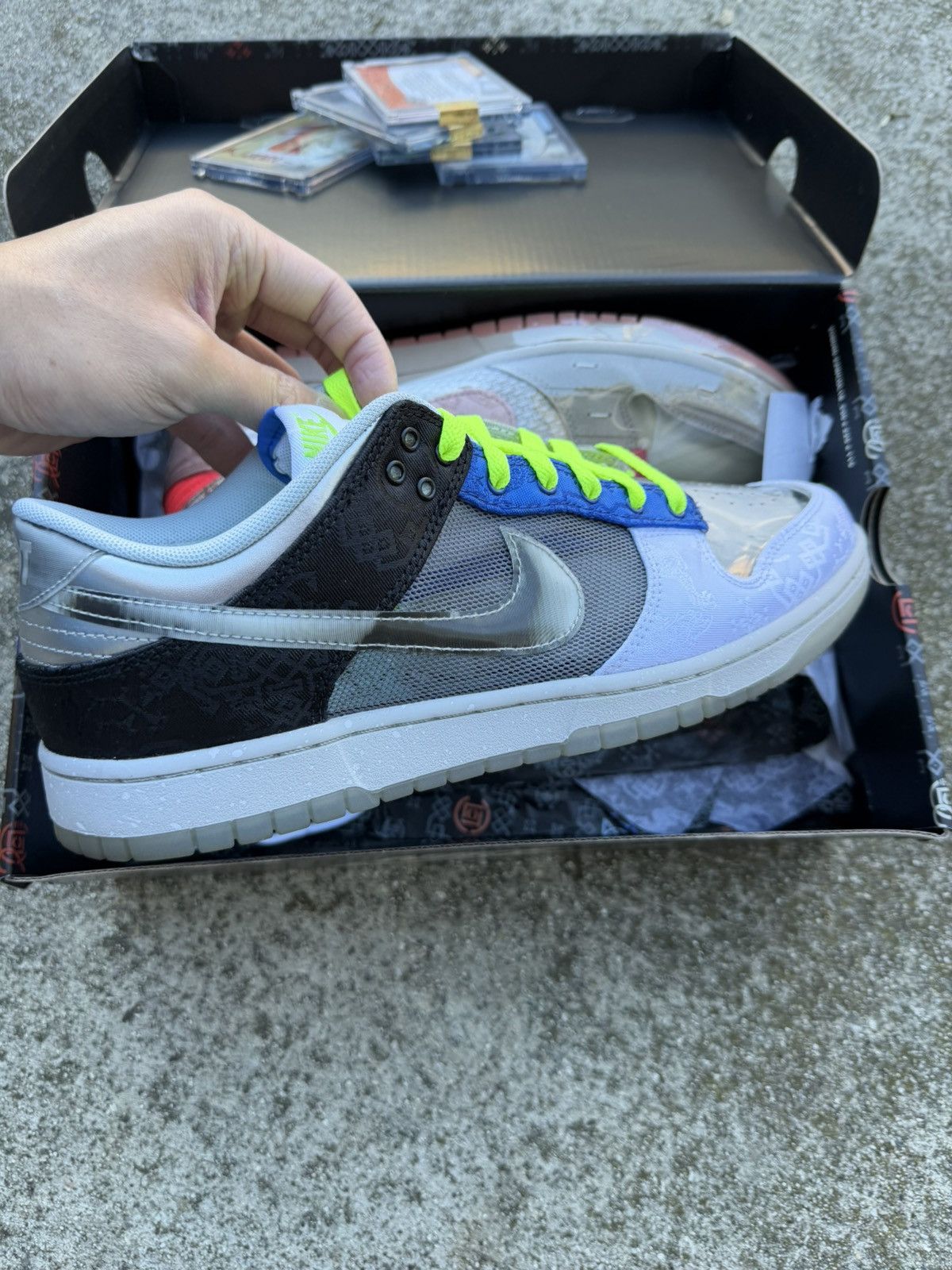 CLOT × Nike RARE Friends and Family Nike Clot What the Dunk Size US 10 / EU 43 - 8 Thumbnail