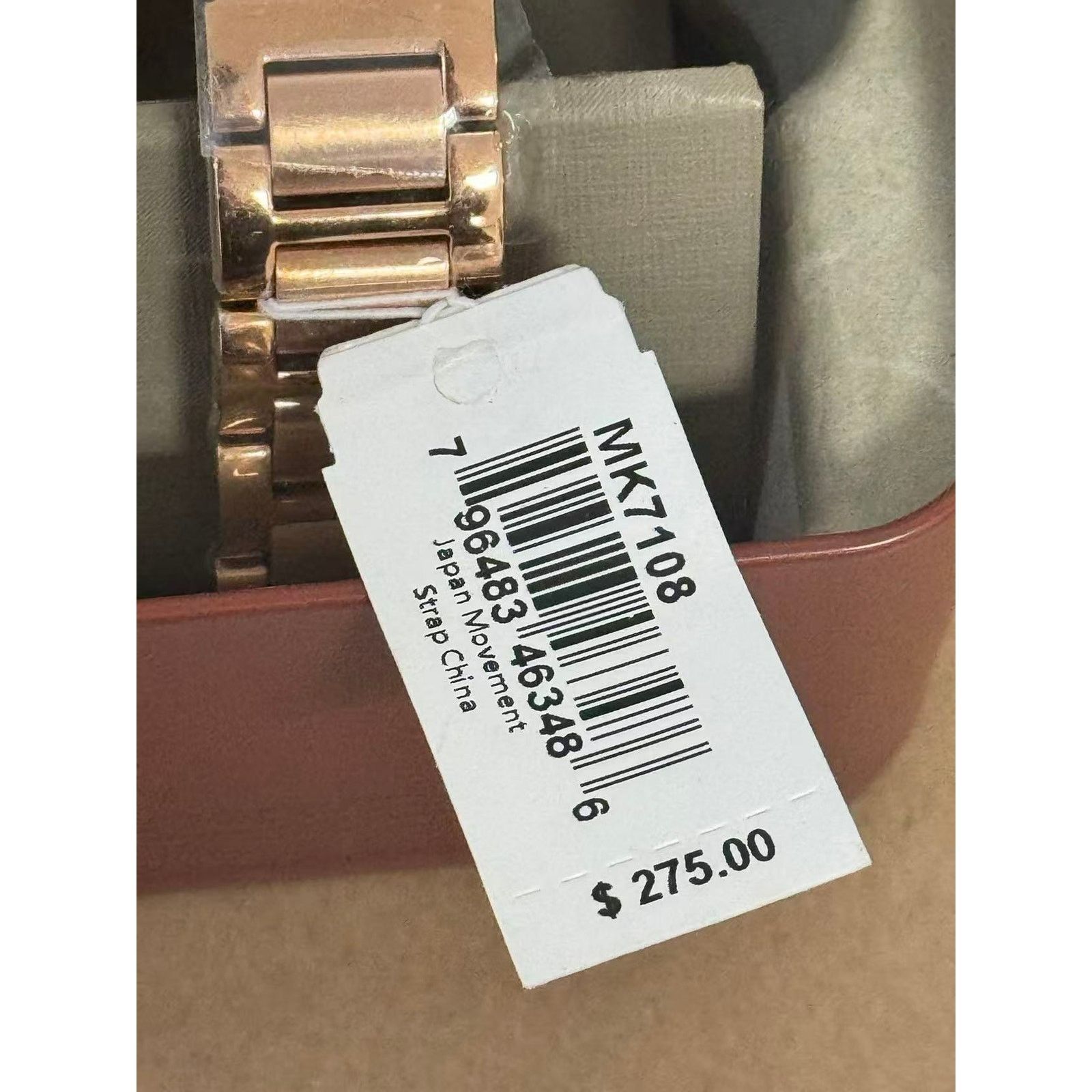Michael Kors Michael Kors Janelle MK7108 Rose Gold Colored Steel Watch Size 42 - 3 Thumbnail