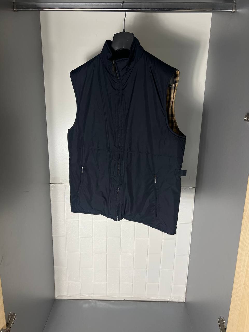 Burberry VINTAGE BURBERRY LONDON ENGLAND DESIGNER VEST JACKET Y2K 90s Size US M / EU 48-50 / 2 - 8 Thumbnail