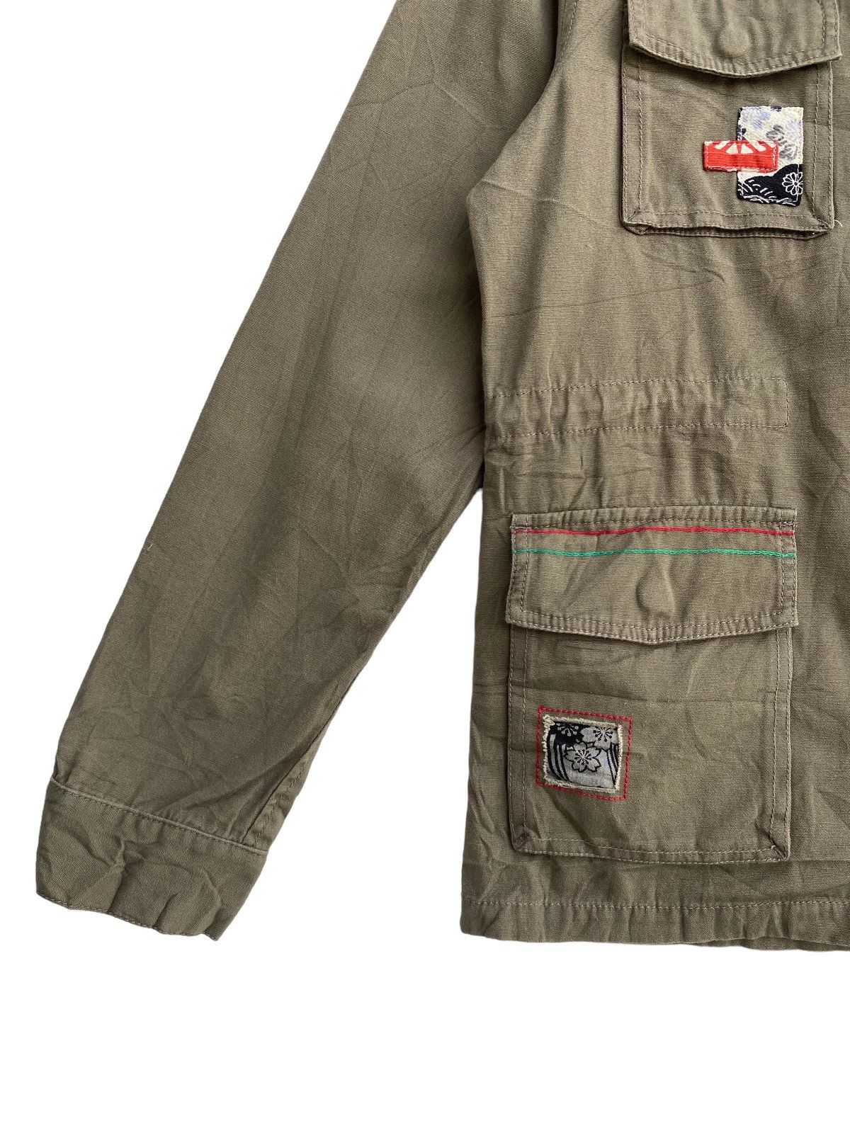 Japanese Brand Miyabi Musubiu japanese traditional patchwork feild jacket Size US M / EU 48-50 / 2 - 3 Thumbnail