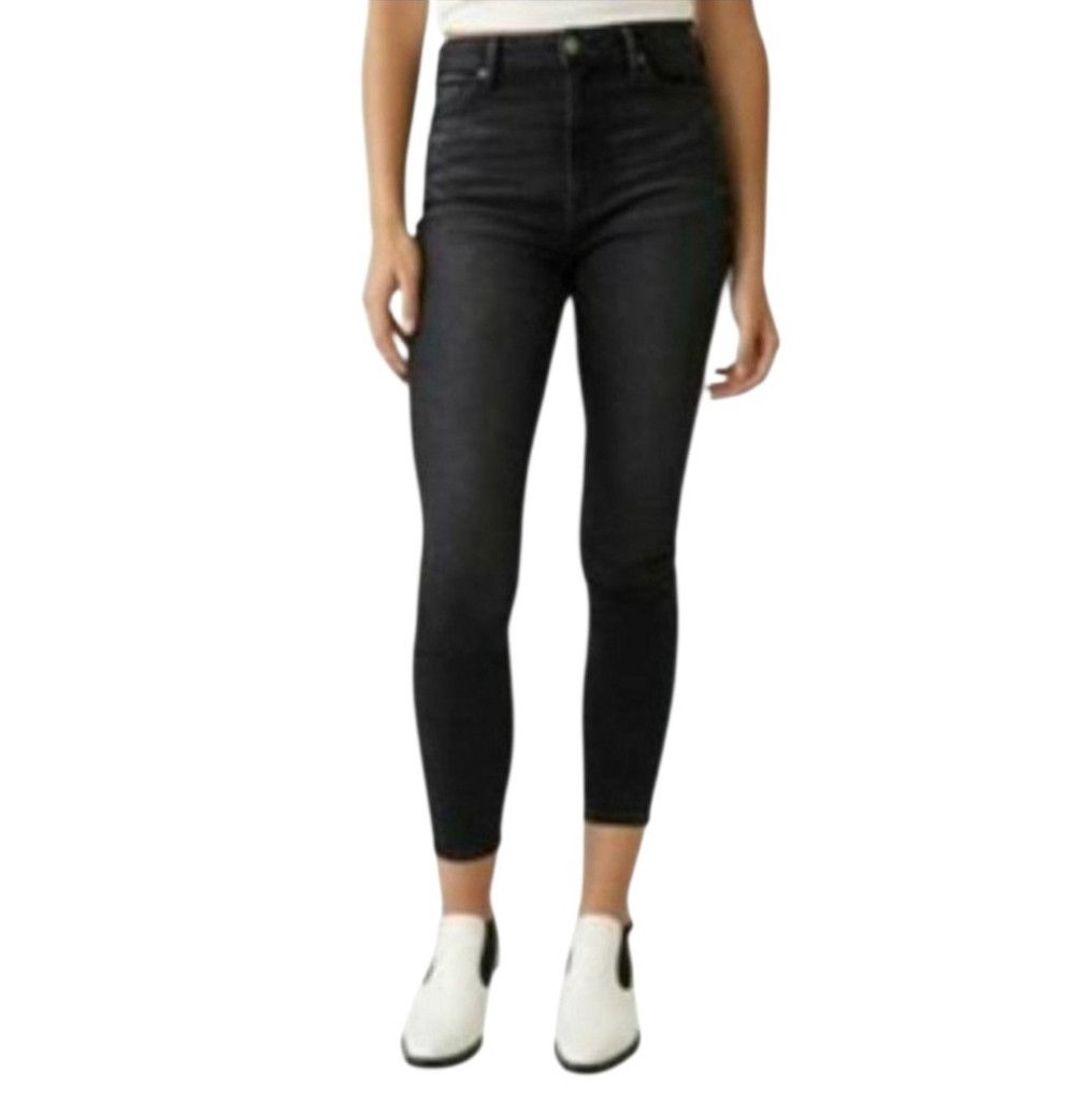 True Religion True Religion CAIA Super Skinny Gray Jeans 26W Inseam 28 Size 26" / US 2 / IT 38 - 1 Thumbnail