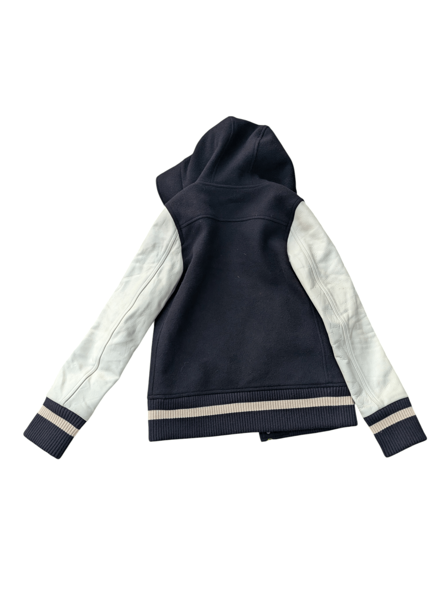 Japanese Brand 2011A/W Sise Varsity Leather Sleeve Crest Logo Jacket Size US M / EU 48-50 / 2 - 2 Thumbnail