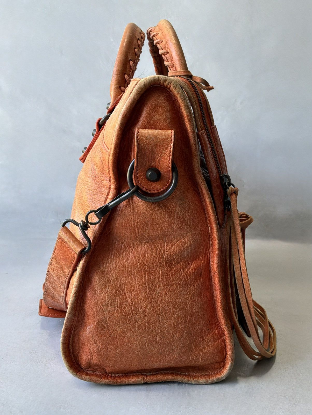 Balenciaga Balenciaga - Classic City - Orange Lambskin Bag Size ONE SIZE - 9 Thumbnail
