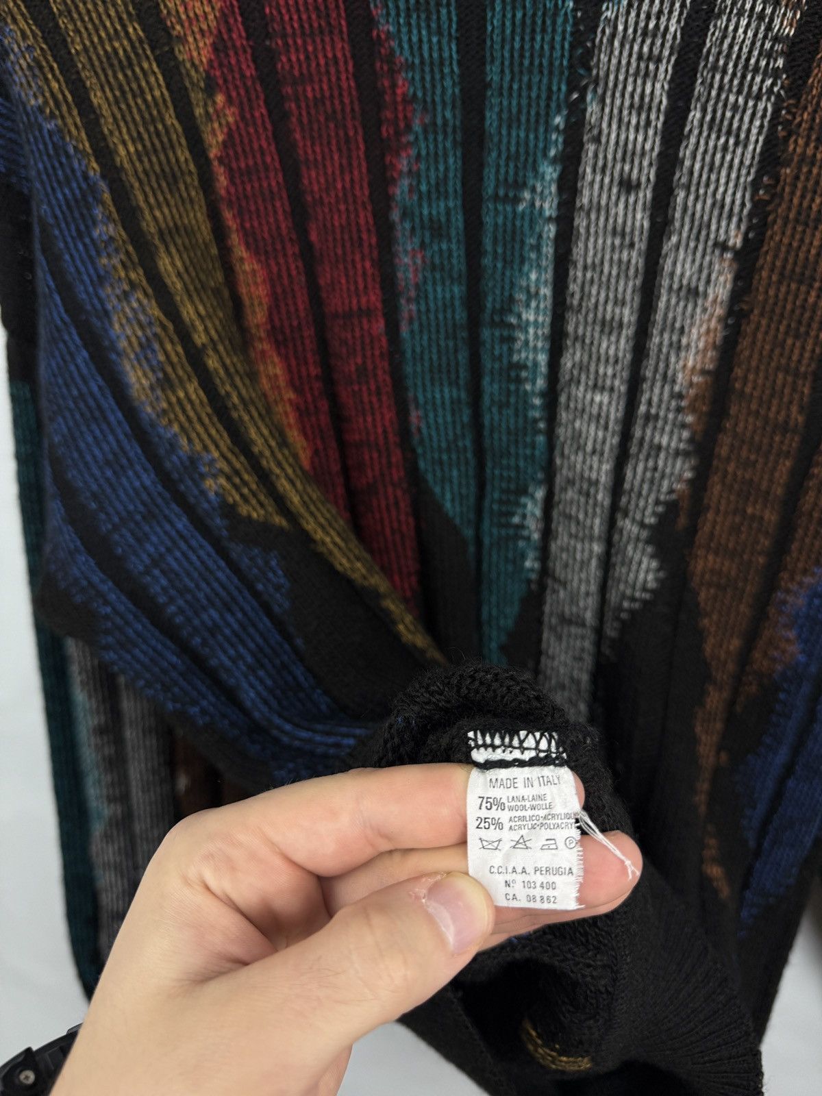 Coogi 🇮🇹Vintage 90s Rare Wool Sweater Coogi Style Y2K Made In Italy Size US L / EU 52-54 / 3 - 6 Thumbnail