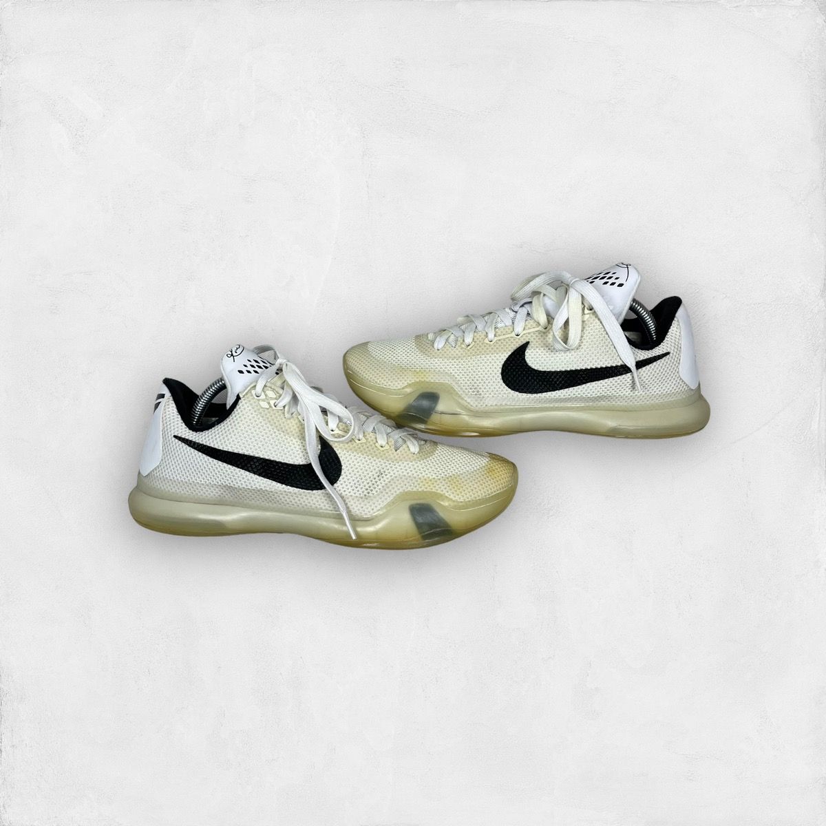 Pre-owned Kobe Mentality X Nike Kobe 10 Ep Shoes In White