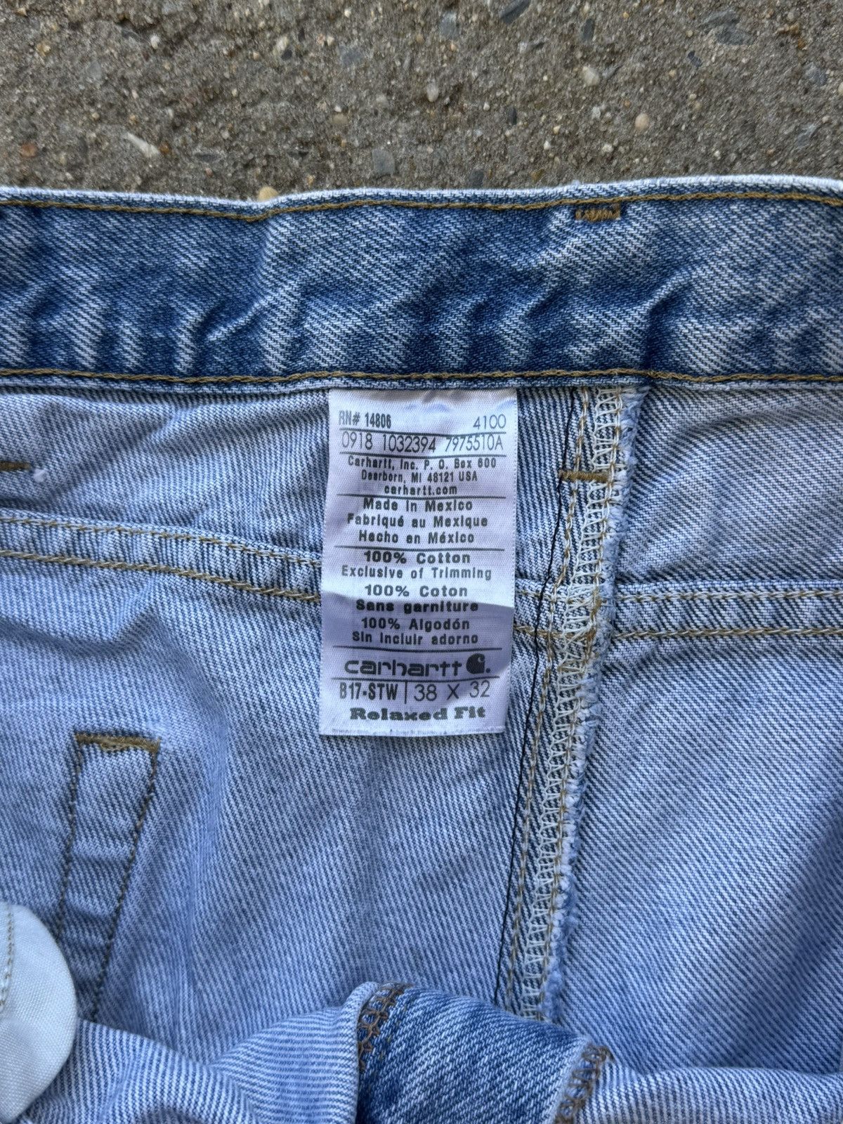 Carhartt Carhartt Relaxed Fit Jeans 38x30 Size US 38 / EU 54 - 5 Thumbnail