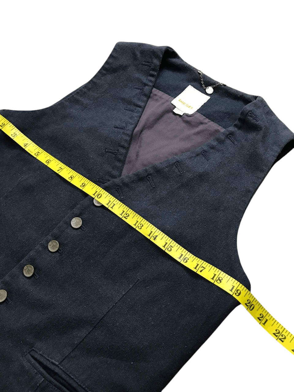 Diesel × Vintage Vintage Diesel Unharbouring Dreams HD 1978 Vests Size US M / EU 48-50 / 2 - 3 Thumbnail