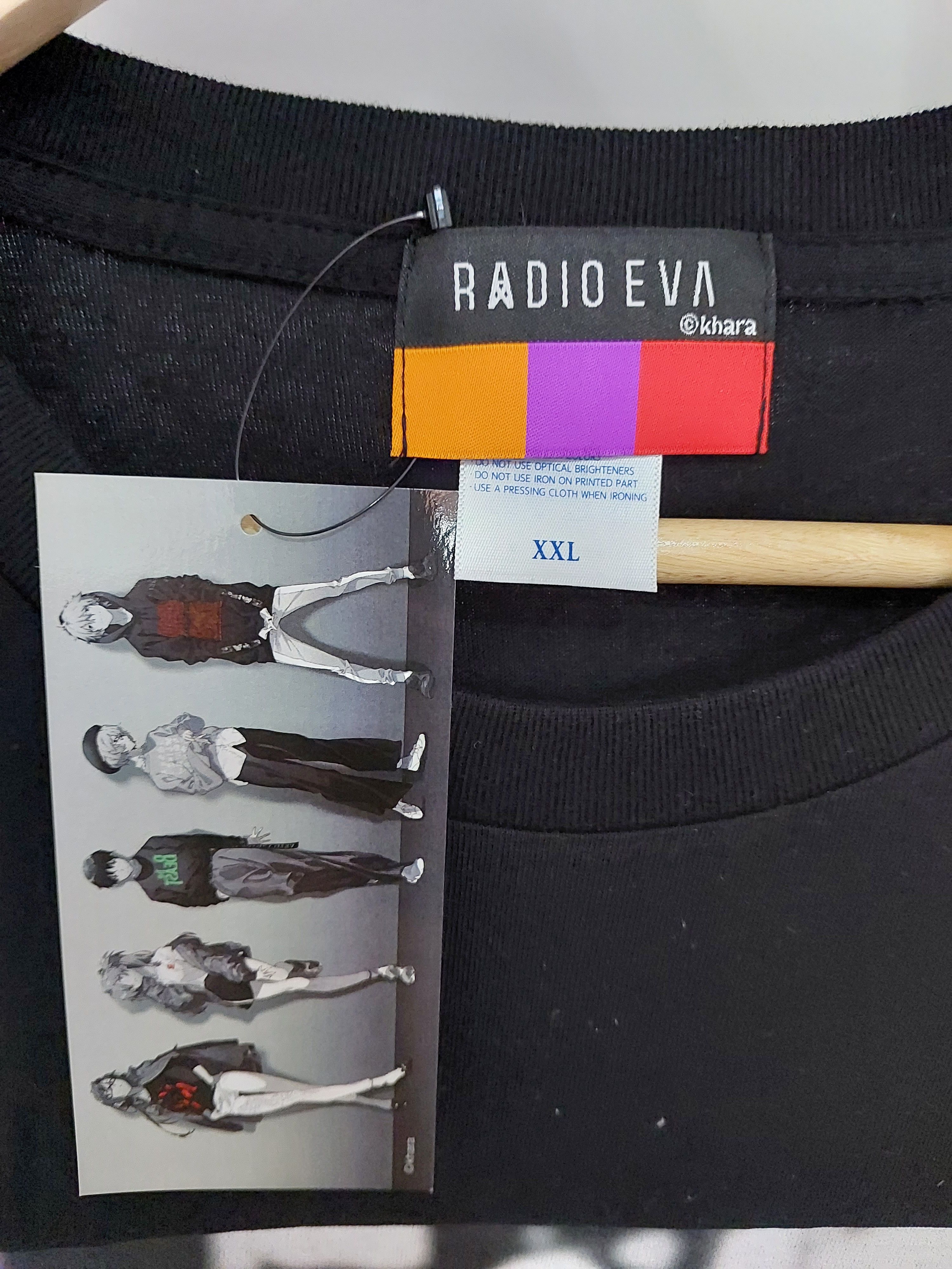 Anime EVANGELION ANIME RADIO EVA T-SHIRT Size US XXL / EU 58 / 5 - 3 Thumbnail
