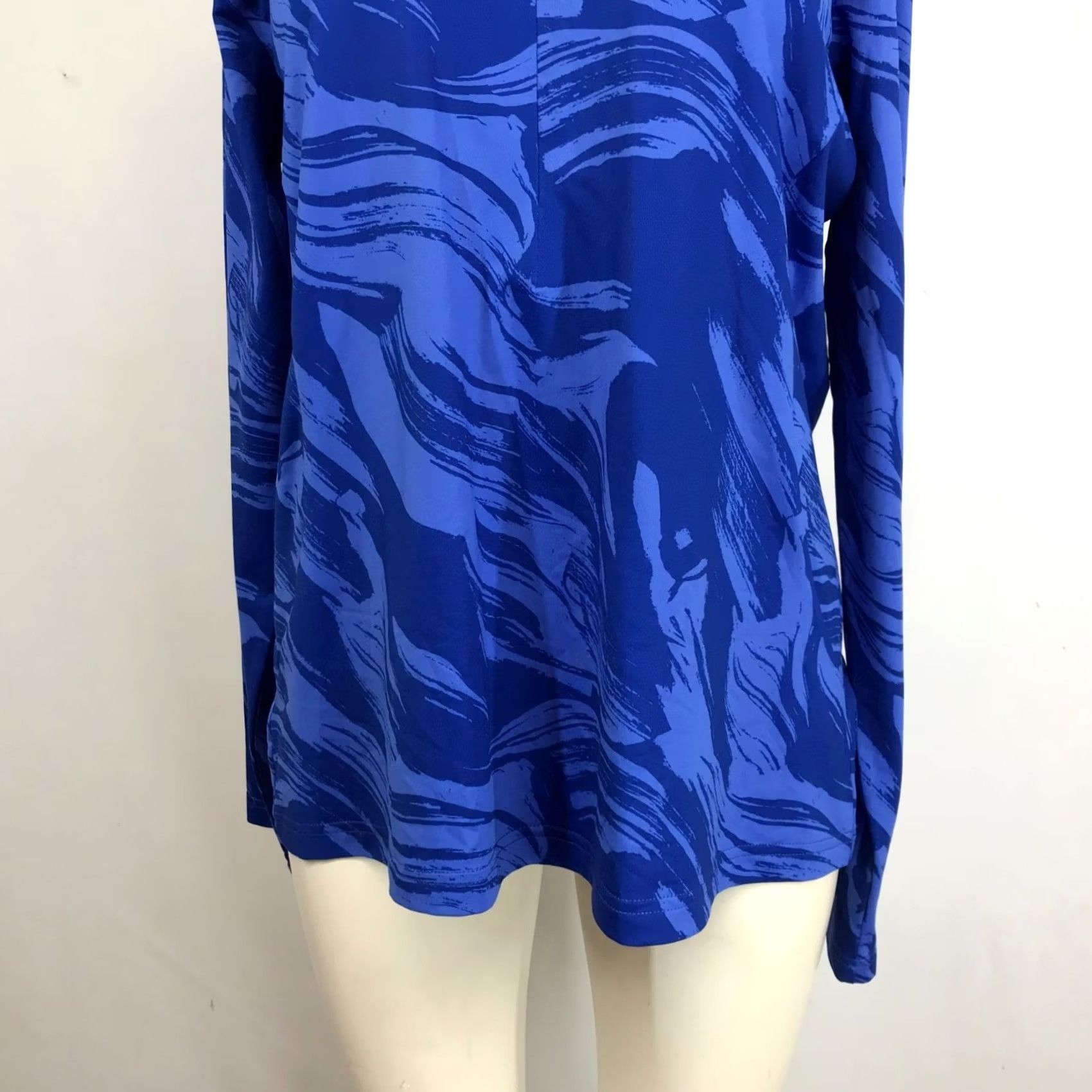J.Lindeberg J. LINDEBERG MARILYN HALF ZIP MID LAYER PULLOVER TOP BLUE WOMEN'S XL Size XL / US 12-14 / IT 48-50 - 3 Thumbnail