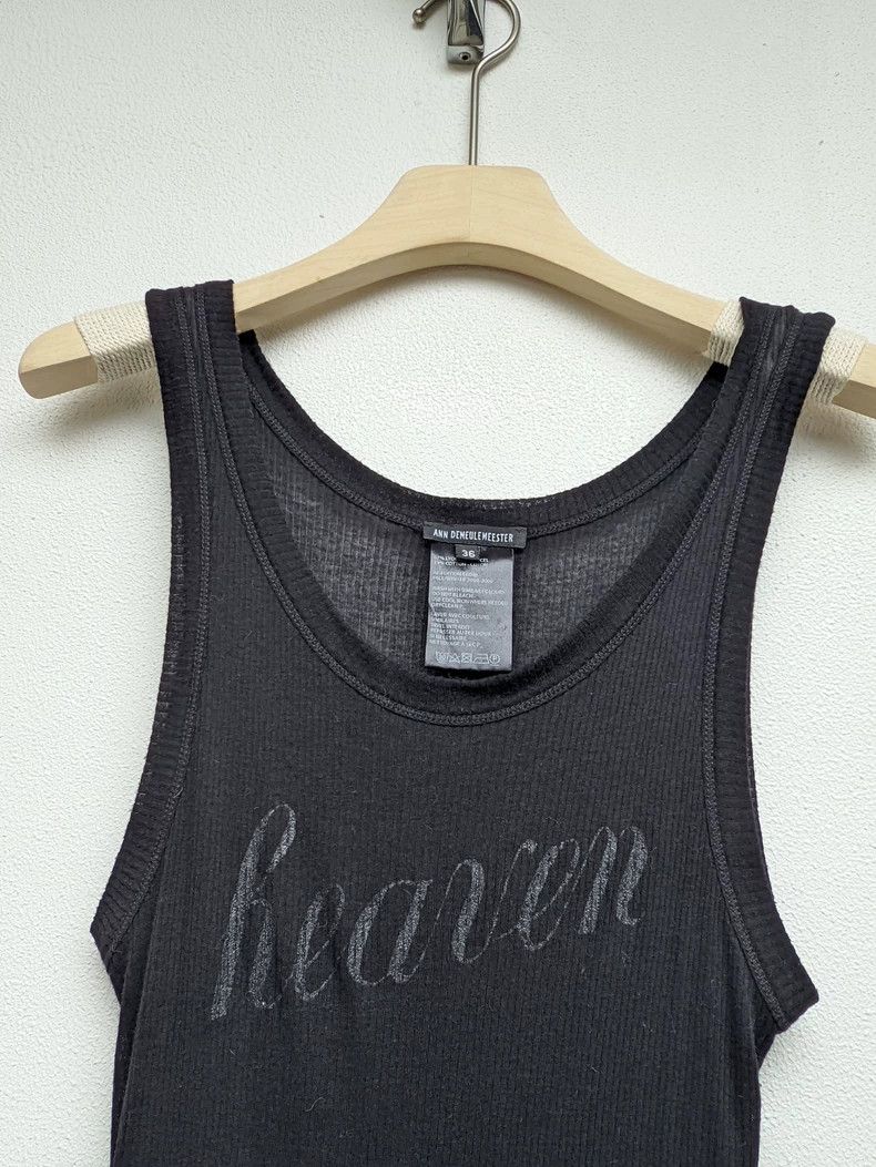 Ann Demeulemeester Ann Demeulemeester Women's T-shirt with vest inside Size S / US 4 / IT 40 - 3 Thumbnail