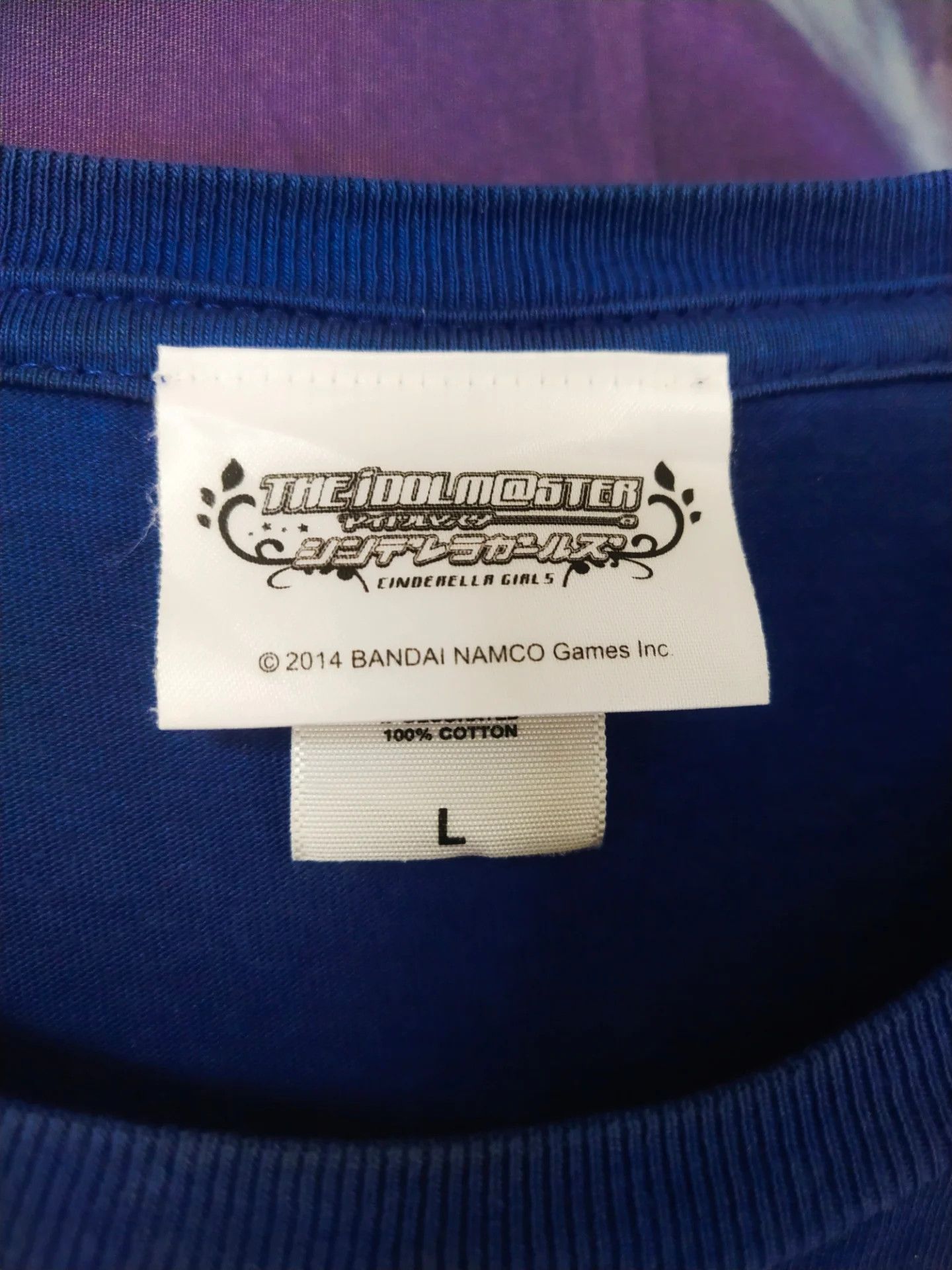 Anime Idolmaster Cinderella Girls Live 2014 Anime Idol Tee Size US M / EU 48-50 / 2 - 4 Thumbnail