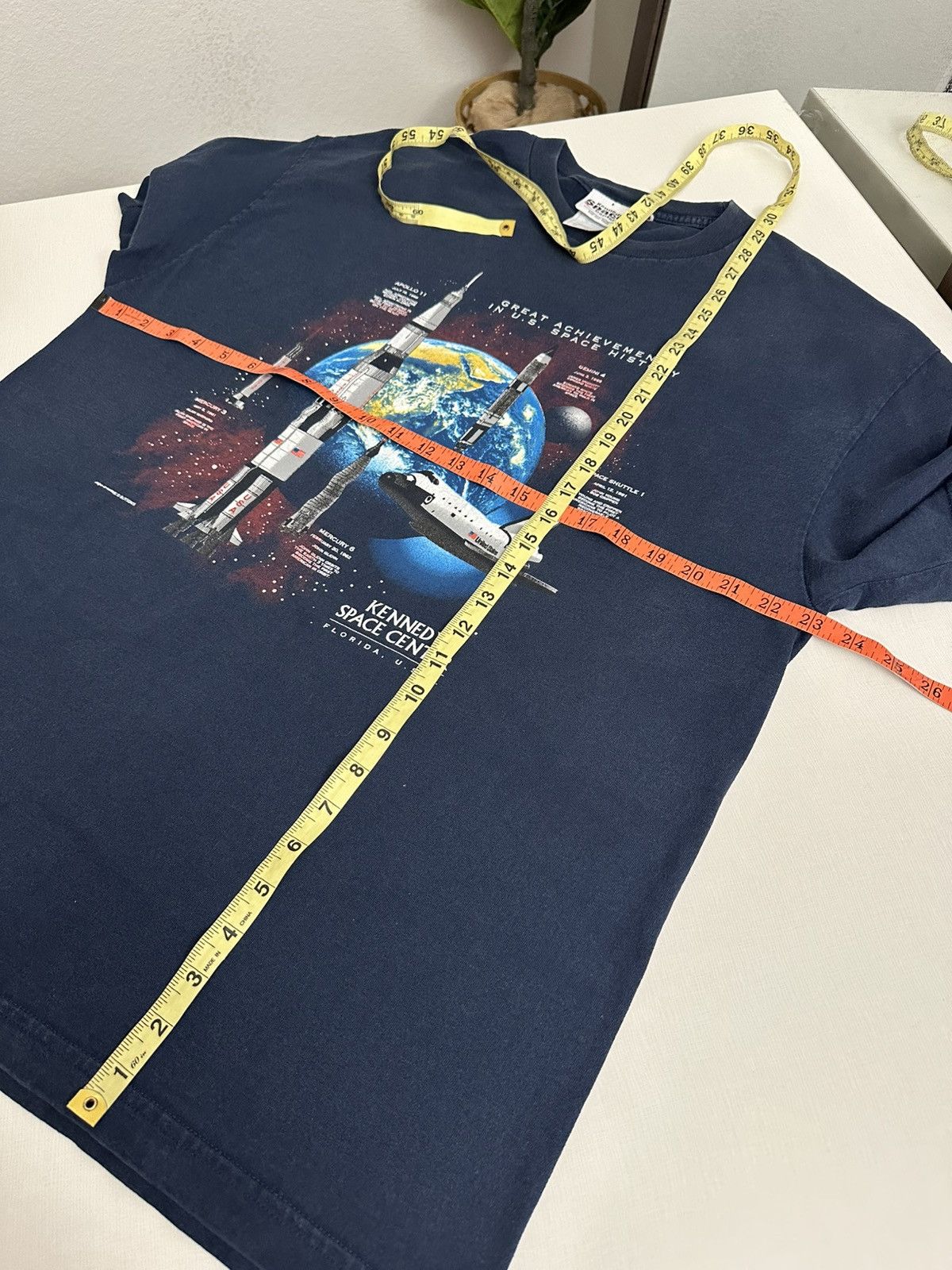 Vintage Vintage Y2K Kennedy Space Center Florida Great Achievement Size US XL / EU 56 / 4 - 7 Thumbnail