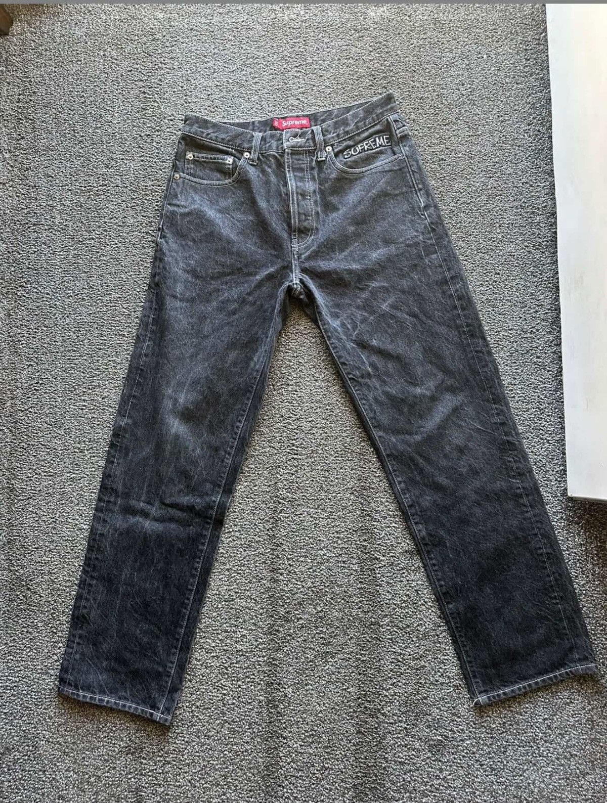 Supreme Smurf Jeans